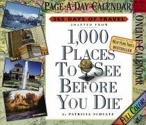 1,000 Places to See Before You Die 2007 Calendar: 365 Days of Travel Travel Guides