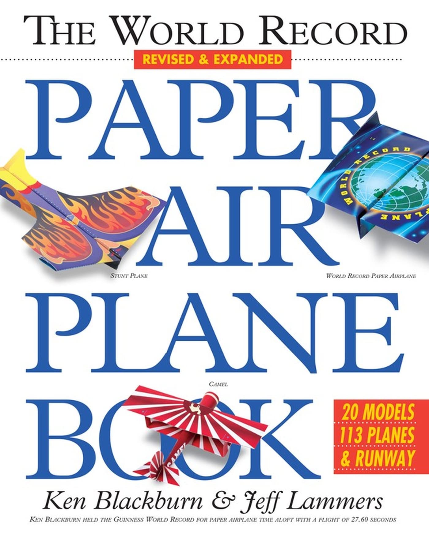 The World Record Paper Airplane Book Hobbies & Crafts