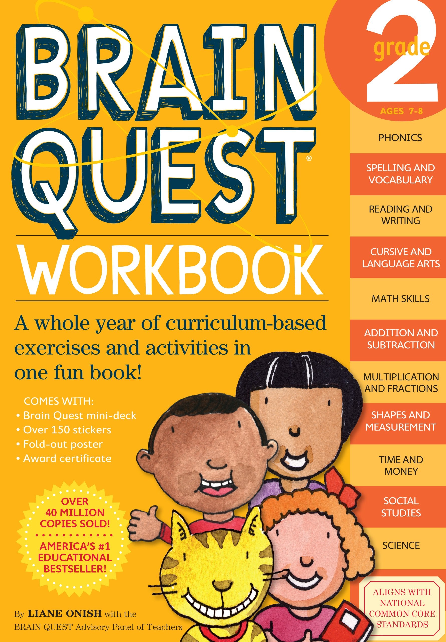 Product Image: Brain Quest Workbook: 2nd Grade: 1 (Brain Quest Workbooks)