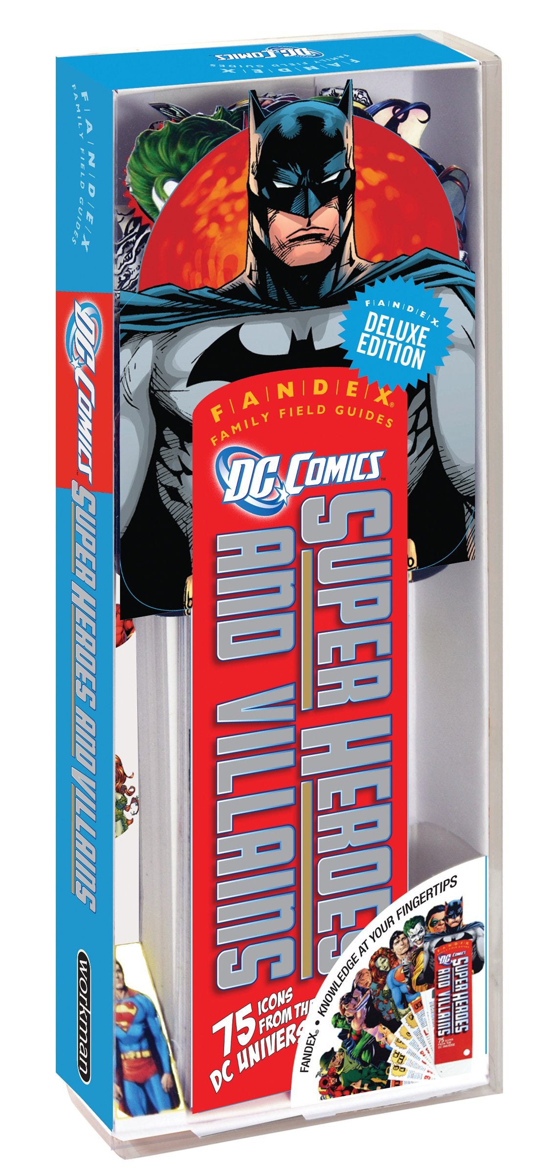 DC Comics Super Heroes and Villains: Fandex Deluxe Superheroes