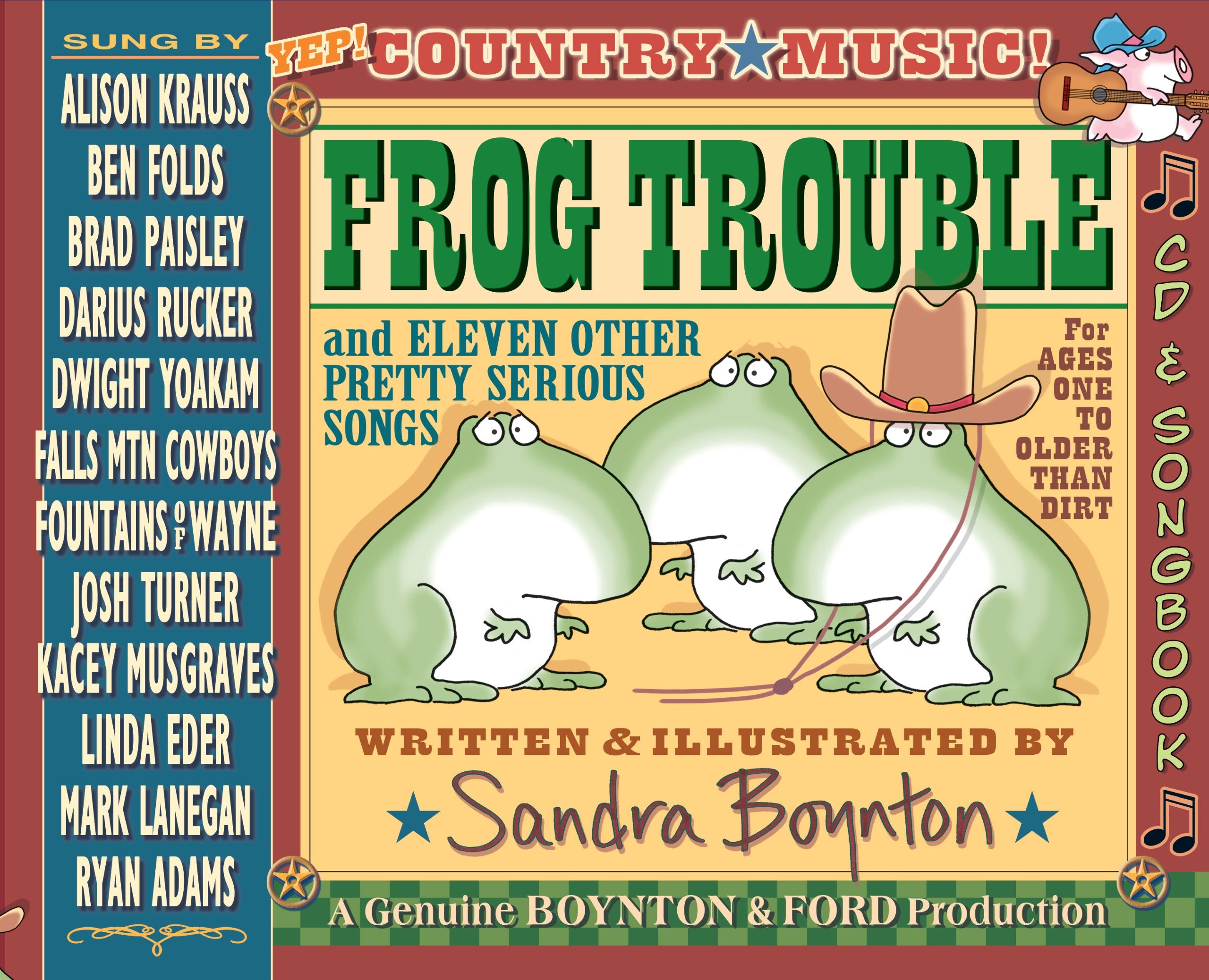 Frog Trouble: . . . And Eleven Other Pretty Serious Songs Arts & Music