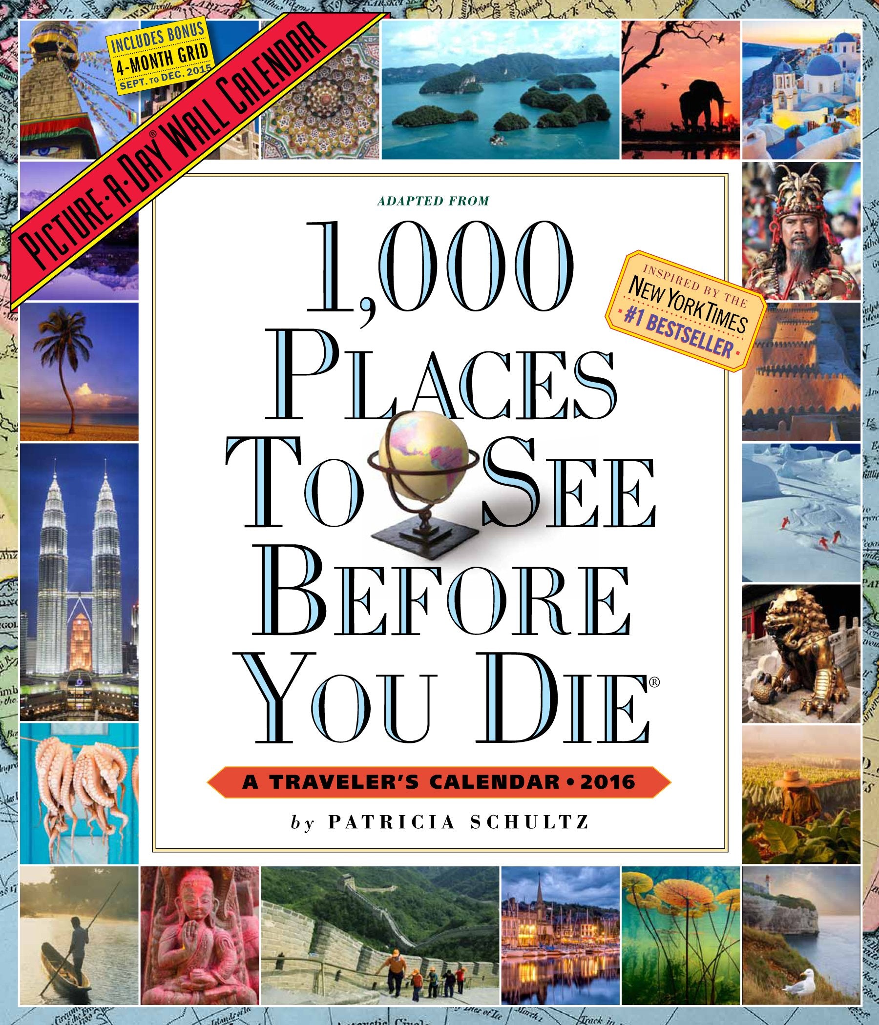 1,000 Places to See Before You Die Picture-a-Day 2016 Calendar Leisure, Home & Garden