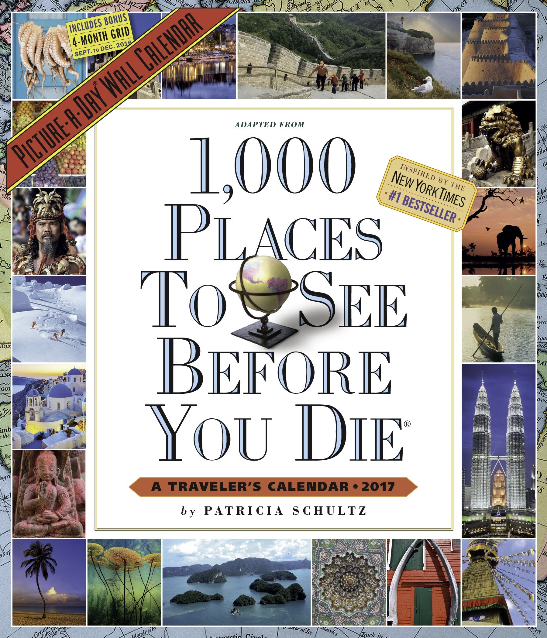 1,000 Places to See Before You Die Picture-a-Day 2017 Calendar Leisure, Home & Garden