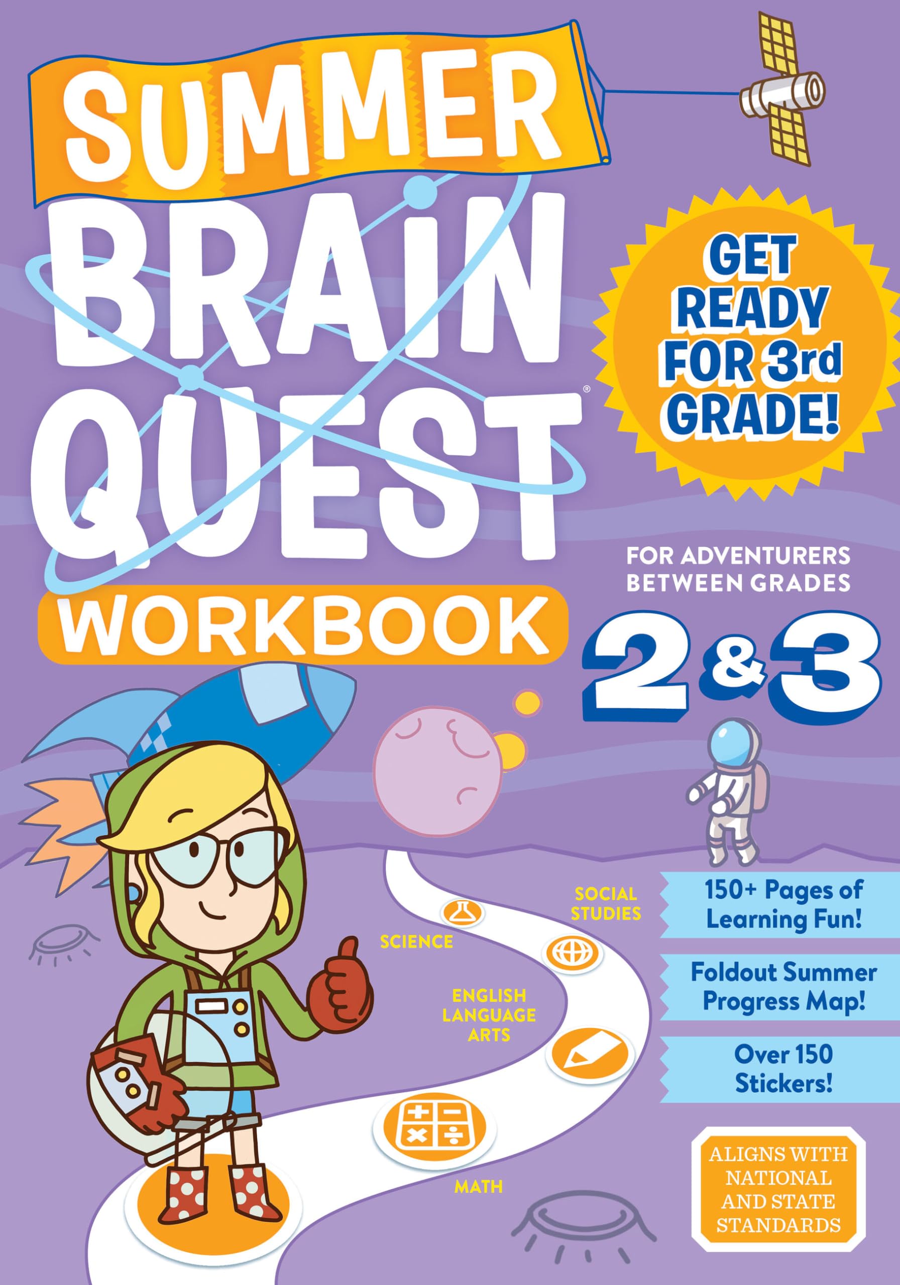 Product Image: Summer Brain Quest: Between Grades 2 & 3: Between Grades 2 & 3, For Adventurers Ages 7-8