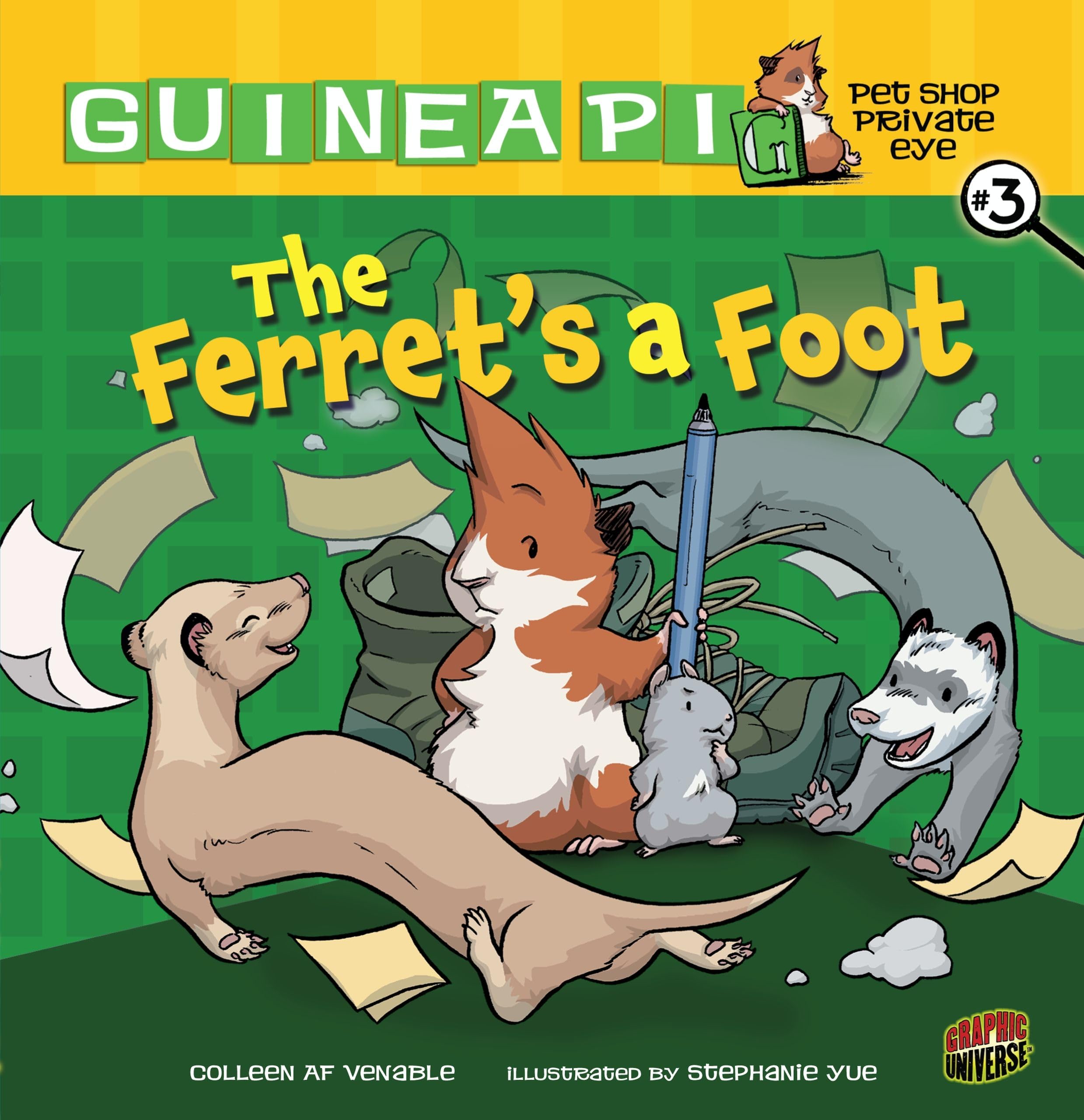 The Ferret's a Foot: Book 3 (Guinea Pig, Pet Shop Private Eye, 3) Manga