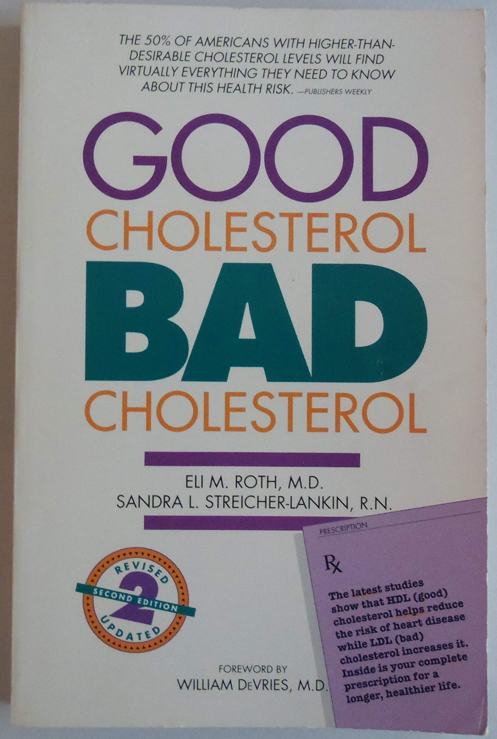 Good Cholesterol, Bad Cholesterol Health, Nutrition & Fitness