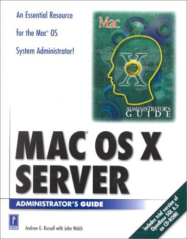 Mac OS X Server Administrator's Guide Computer Science