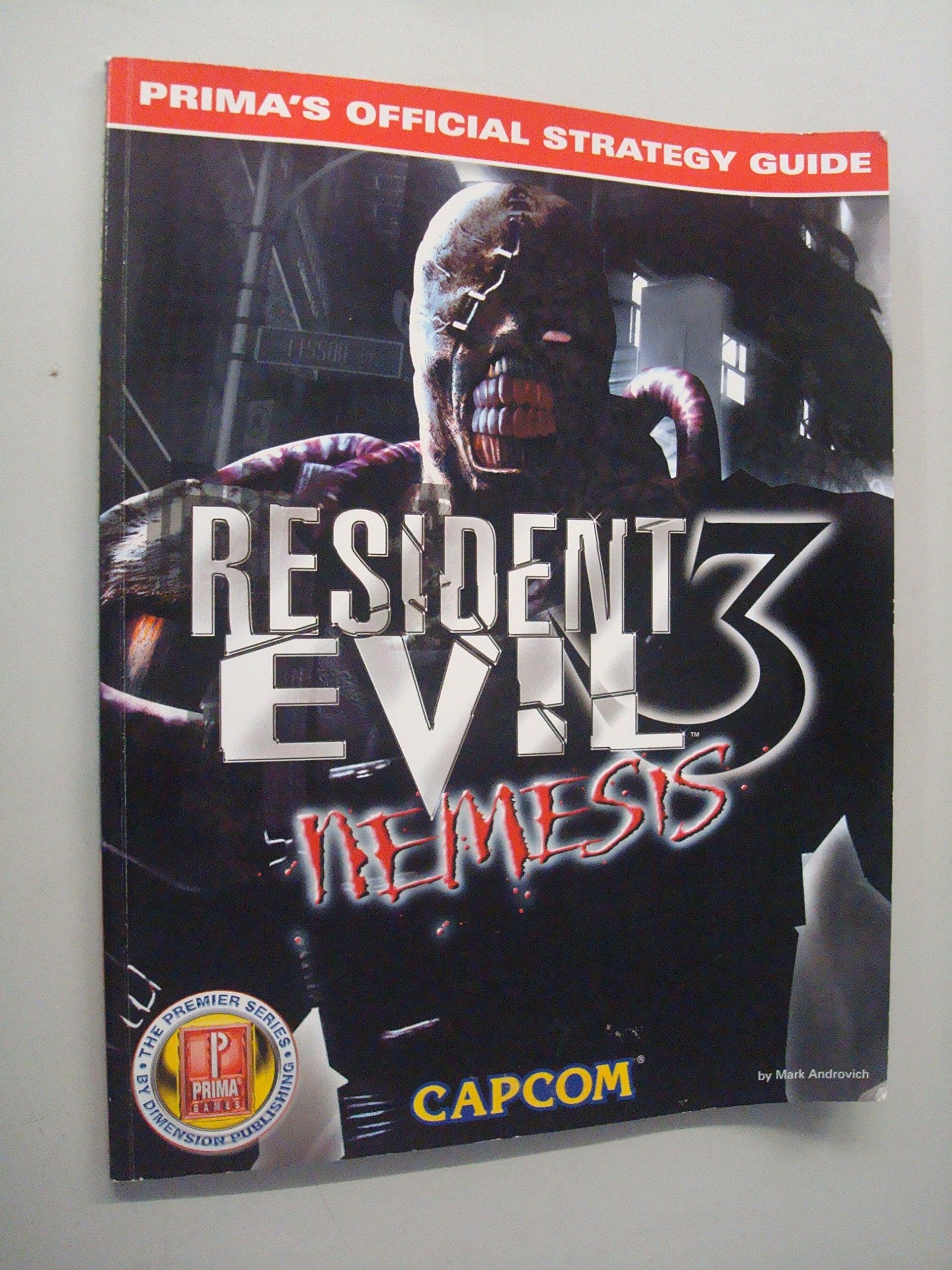 Resident Evil 3: Nemesis: Official Strategy Guide (Prima's Official Strategy Guide) Computer Science