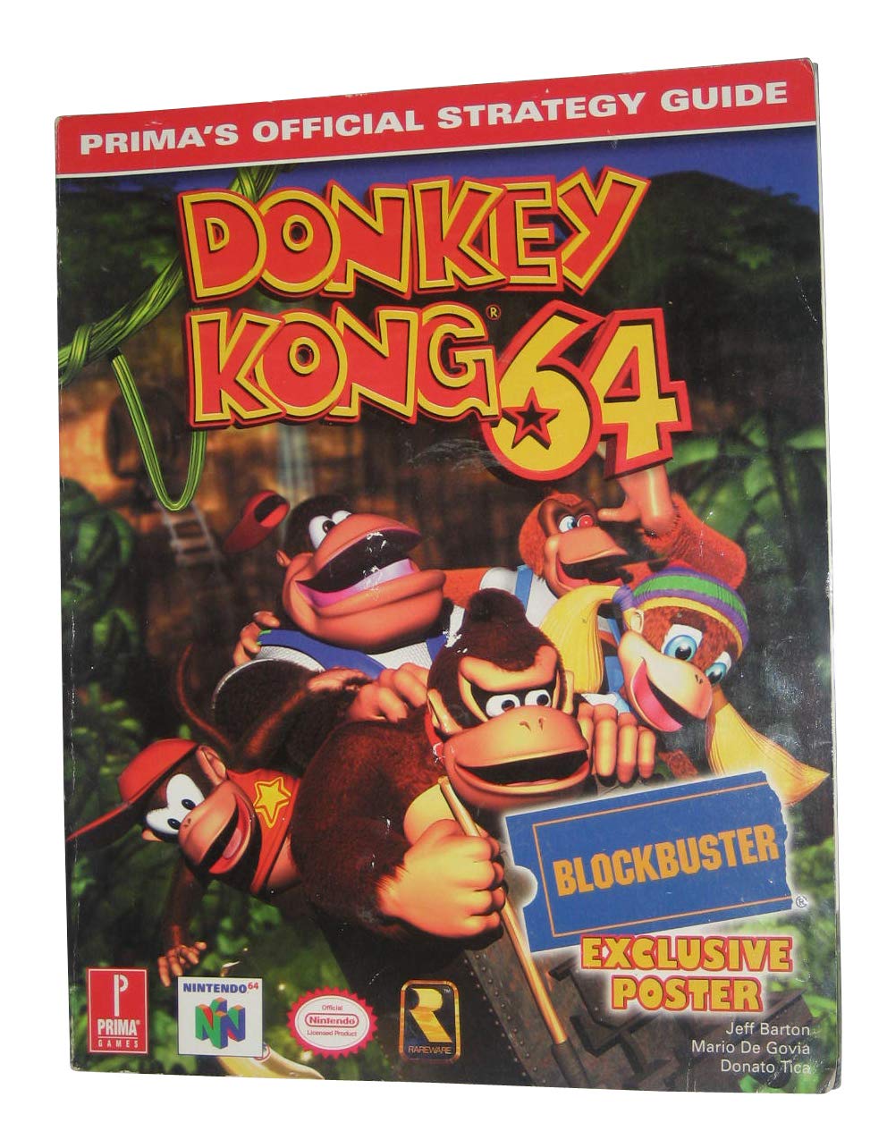 Donkey Kong 64 w/Poster for Blockbuster Leisure & Fun