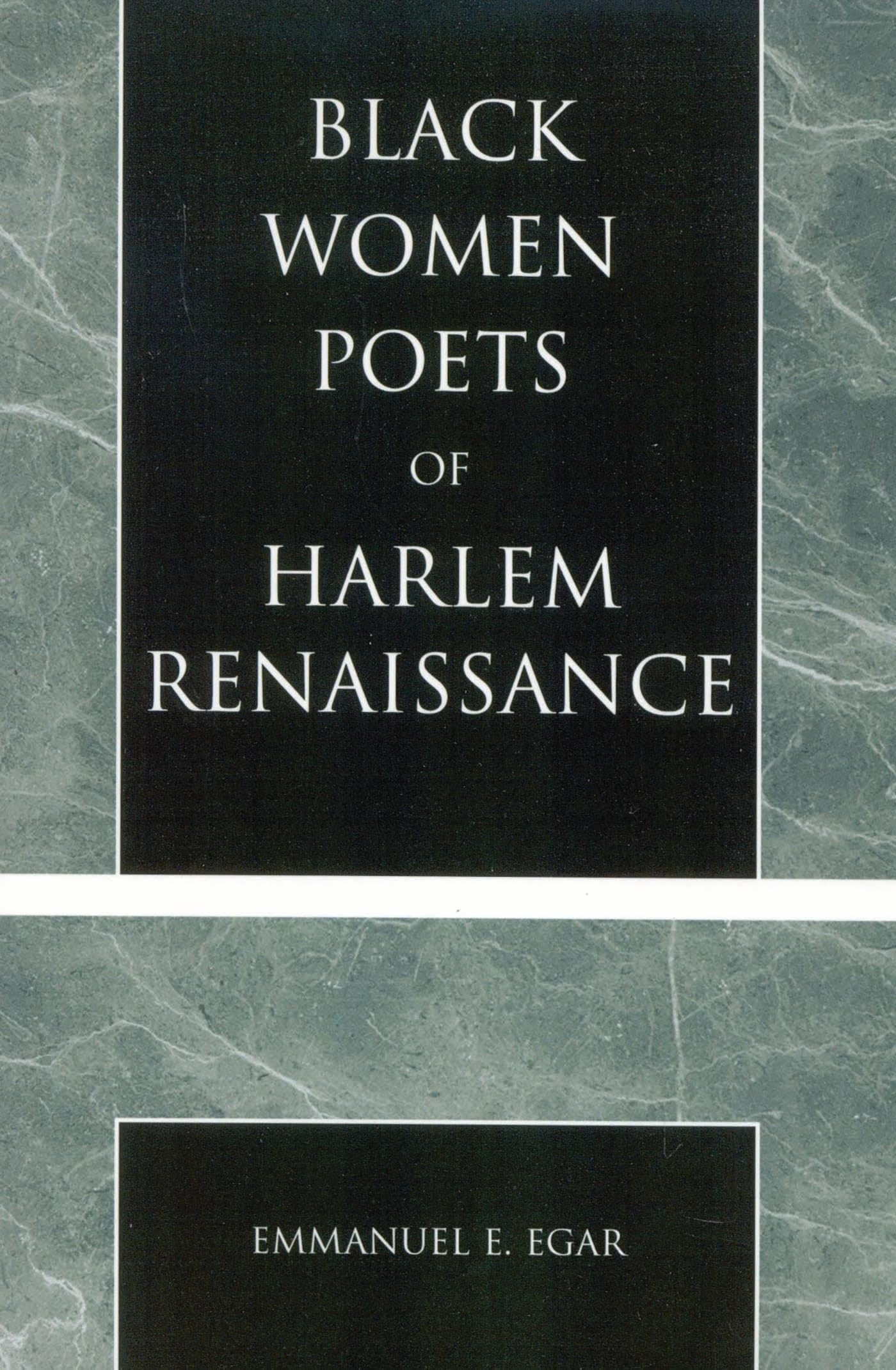 Black Women Poets of Harlem Renaissance Social Sciences