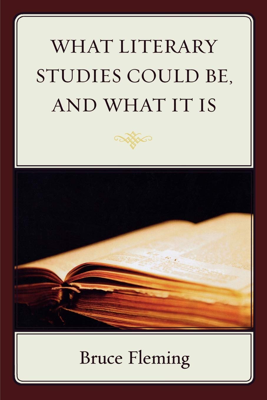 Product Image: WHAT LITERARY STUDIES COULD BE & WHAT IT
