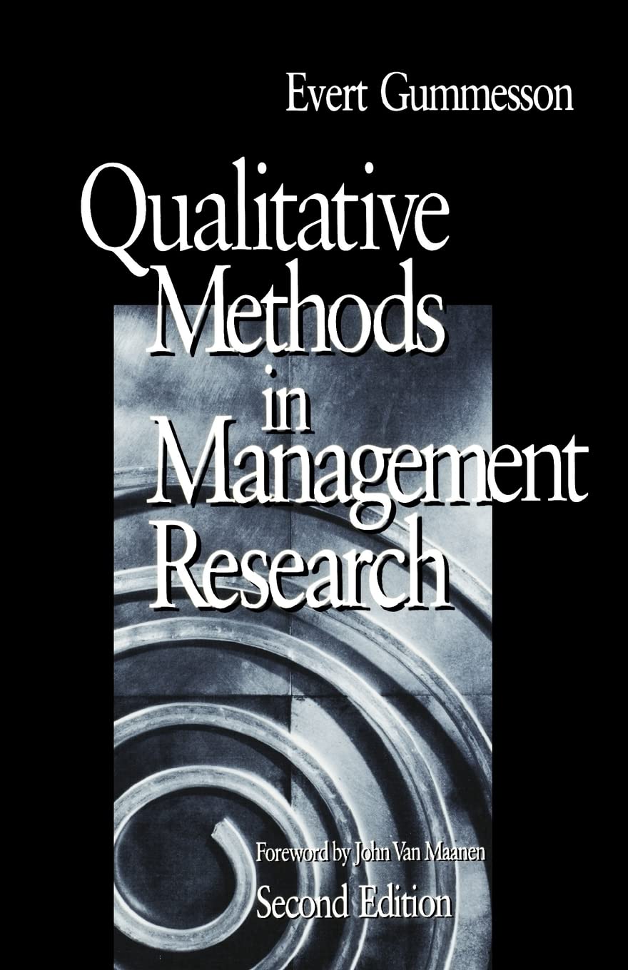 Qualitative Methods in Management Research Law