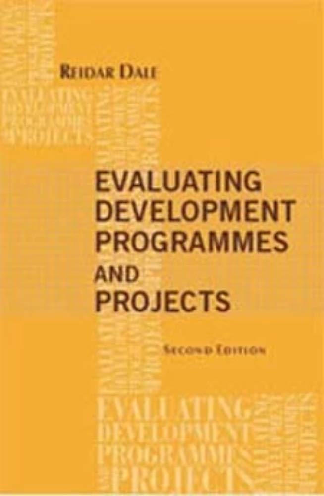 Evaluating Development Programmes And Projects Natural Sciences