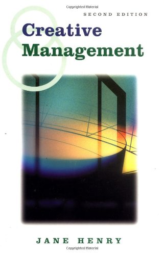 Product Image: Creative Management: 2nd Edition (Published in Association with The Open University)