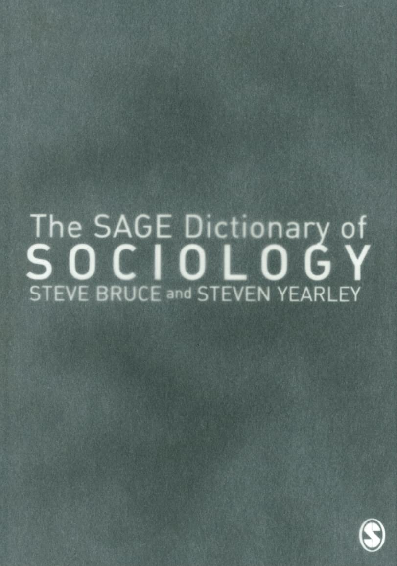 The Sage Dictionary of Sociology Books
