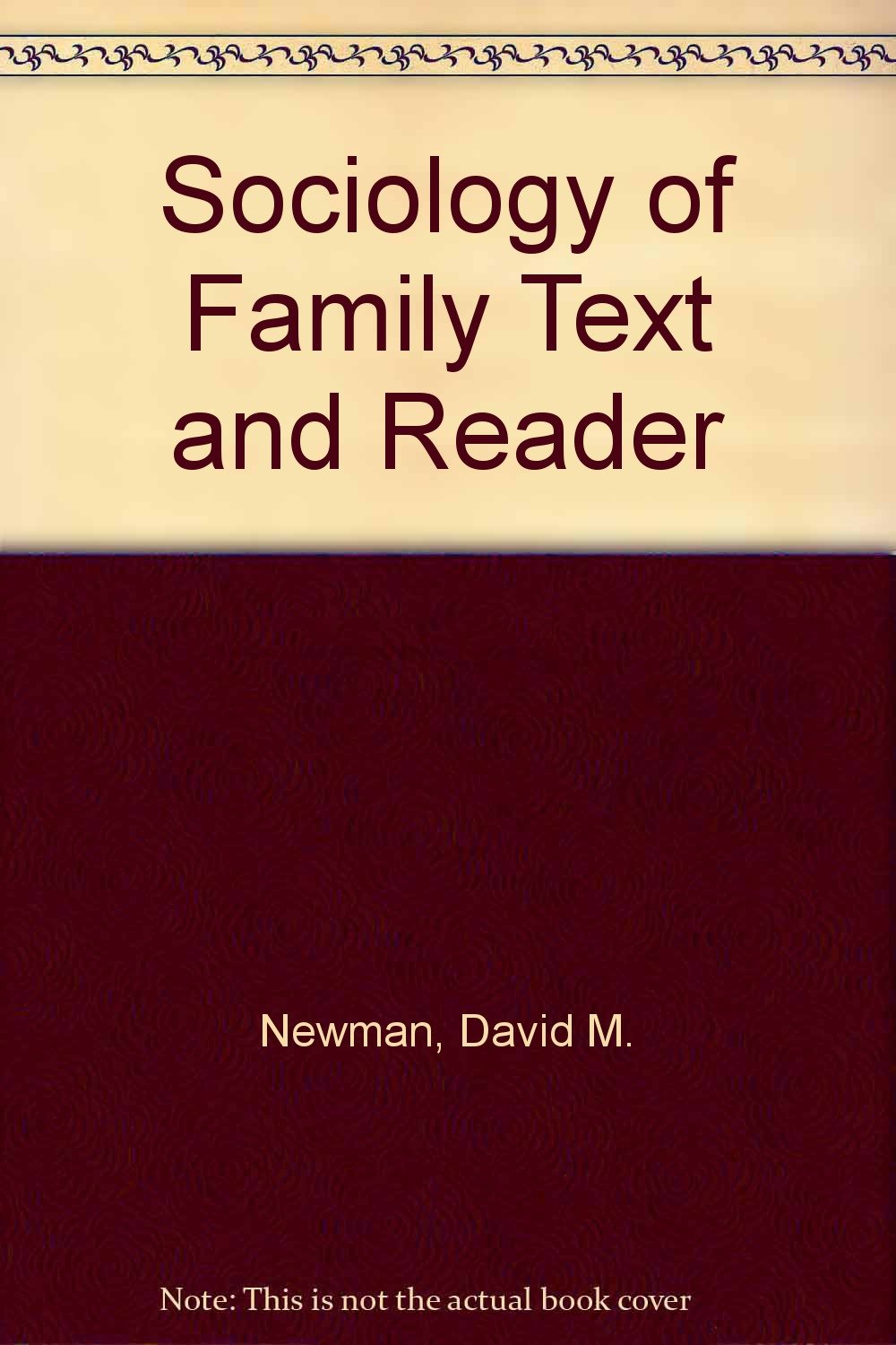 Sociology of Family Text and Reader Books