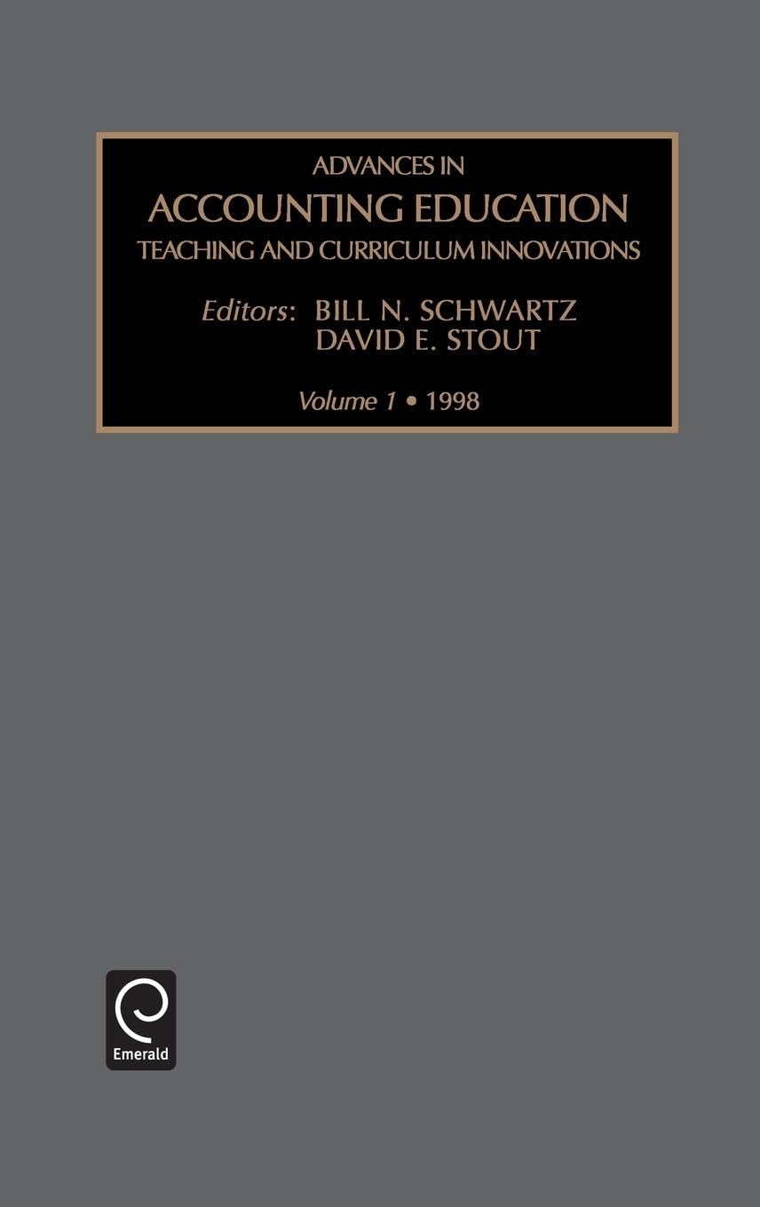 Advances in Accounting Education: Teaching and Curriculum Innovations Vol 1 Law