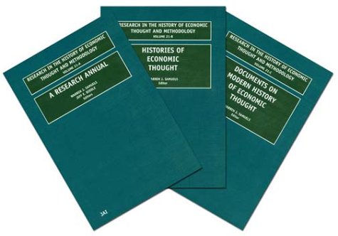 Research in the History of Economic Thought and Methodology (Volume 21) Business, Finance & Career