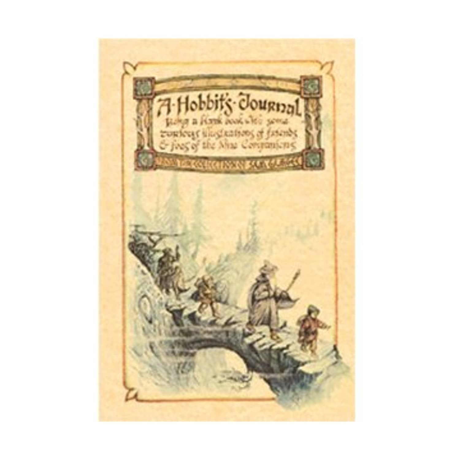 Hobbit's Journal: Being A Blank Book With Some Curious Illustrations Of Friends And Foes Of The Nine Companions Leisure & Fun