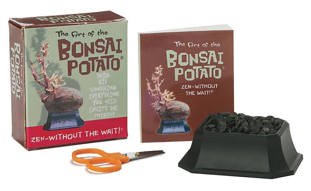 The Art of the Bonsai Potato: With pruning scissors, tweezers and a traditional display altar Garden & Plants