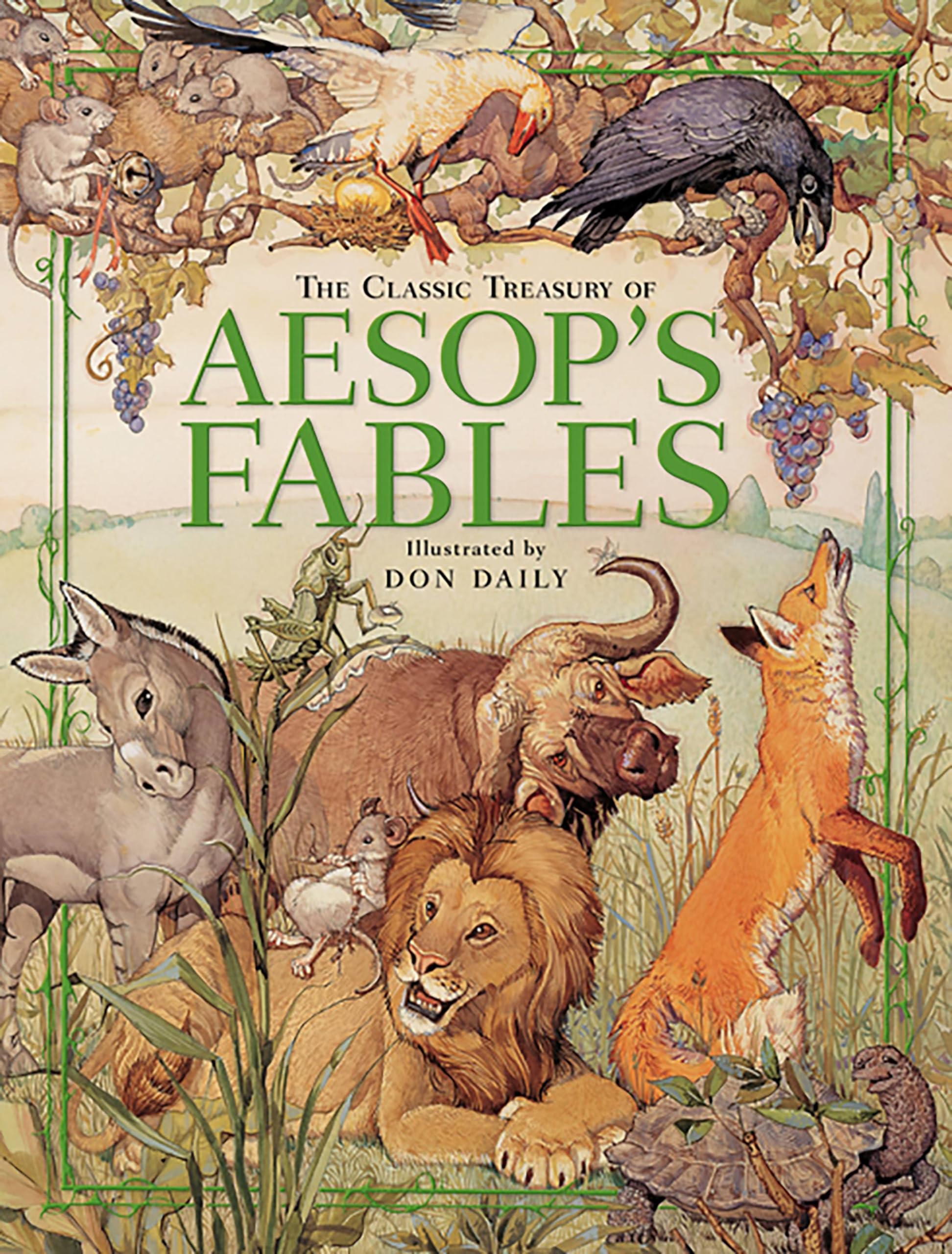 The Classic Treasury of Aesop's Fables Fairy Tales & Legends