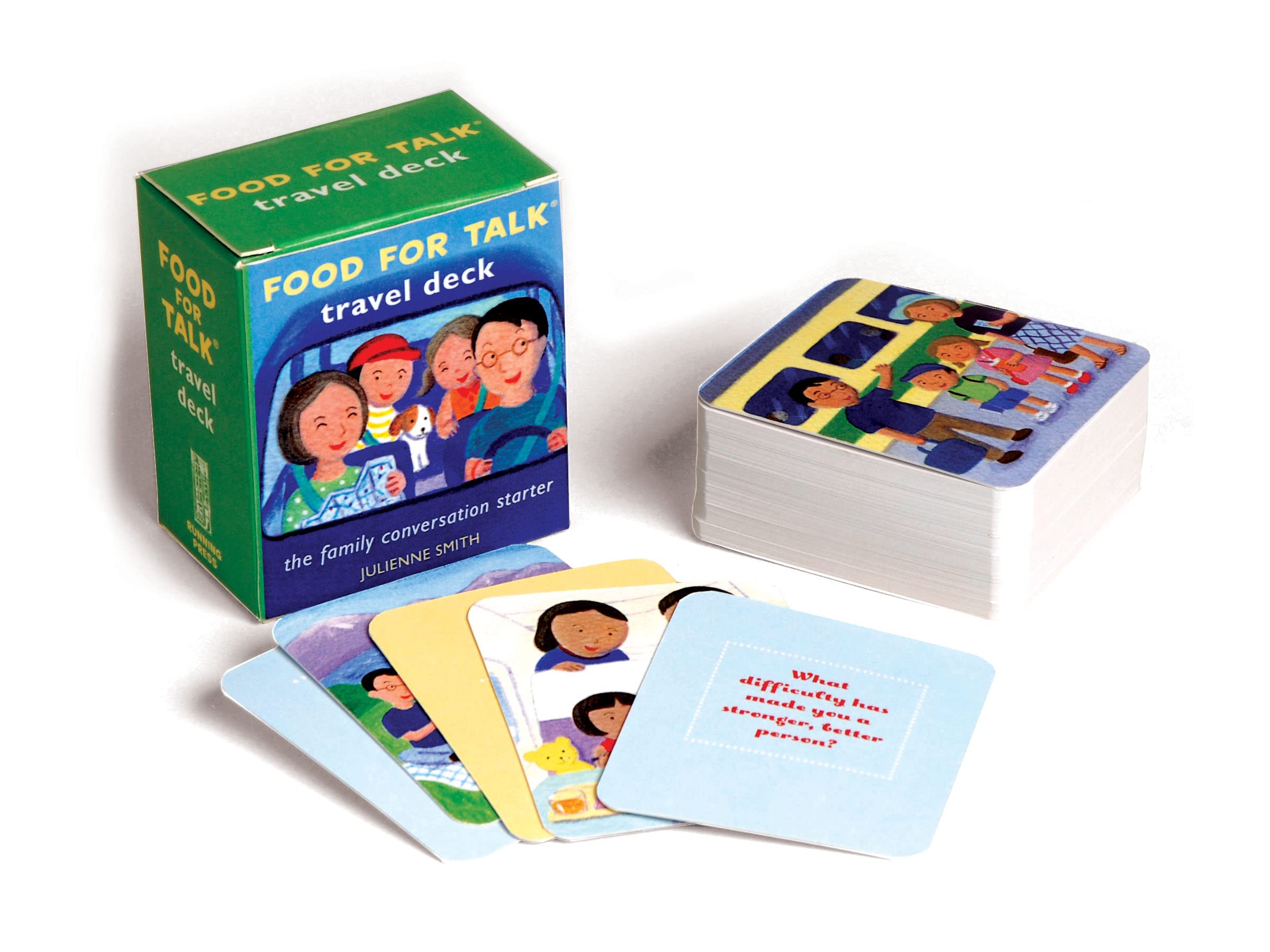 Food for Talk Travel Deck: Conversation Starters for Families on the Road Parents & Children