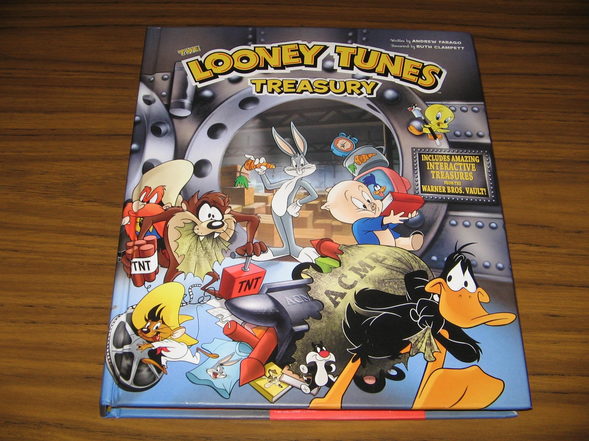 Looney Tunes Treasury: Includes Amazing Interactive Treasures from the Warner Bros. Vault! Cartoons
