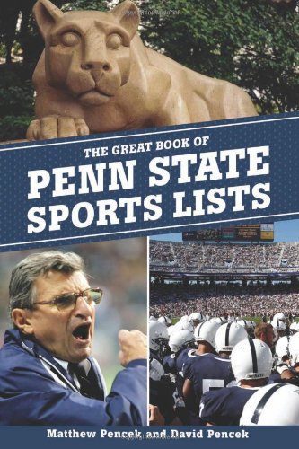 The Great Book of Penn State Sports Lists (Great City Sports List) Learning & Reference