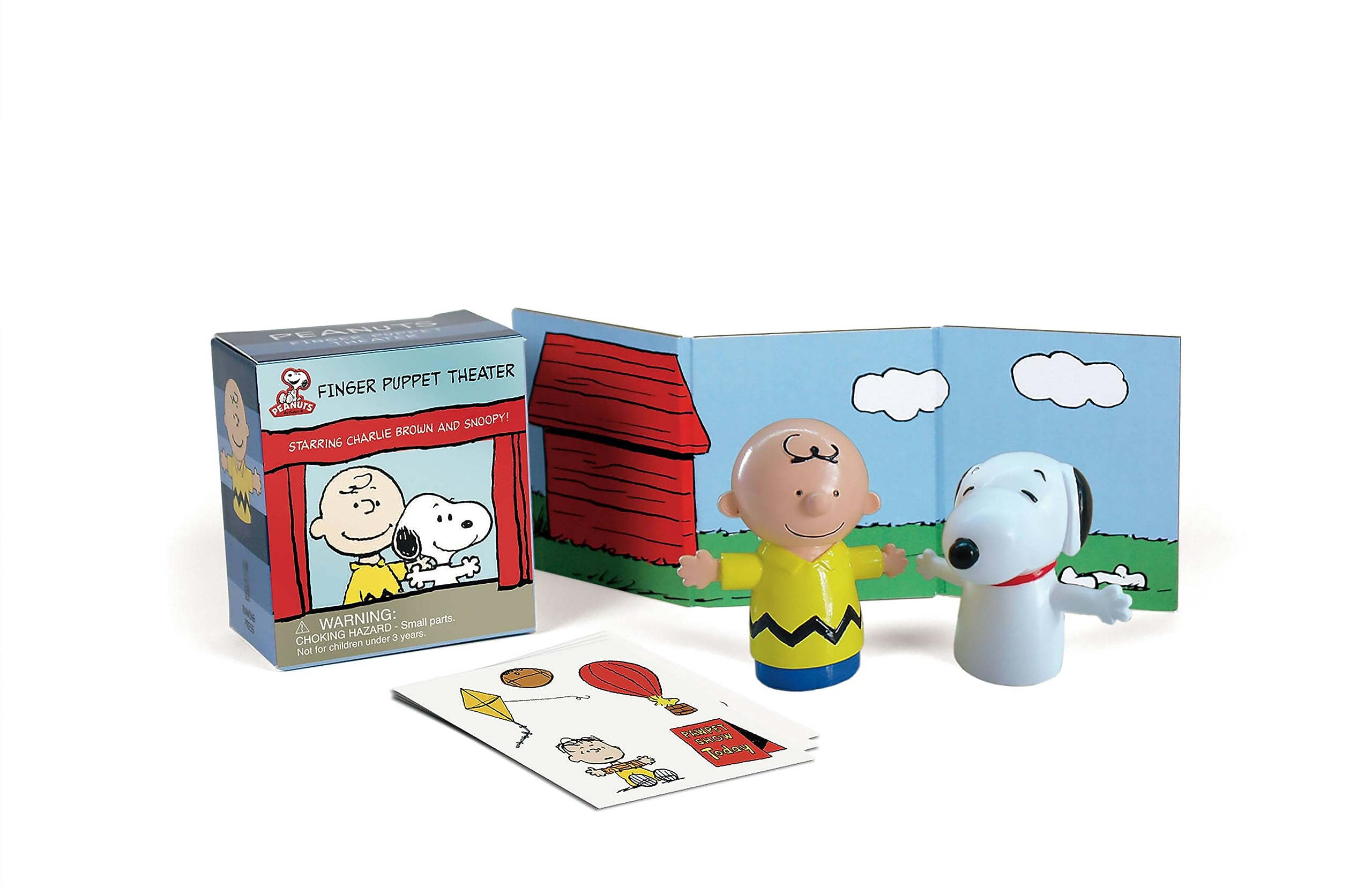 Peanuts Finger Puppet Theater: Starring Charlie Brown and Snoopy! (RP Minis) Manga