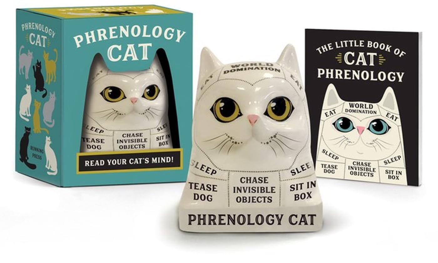 Phrenology Cat: Read Your Cat's Mind! (RP Minis) Hobbies & Crafts