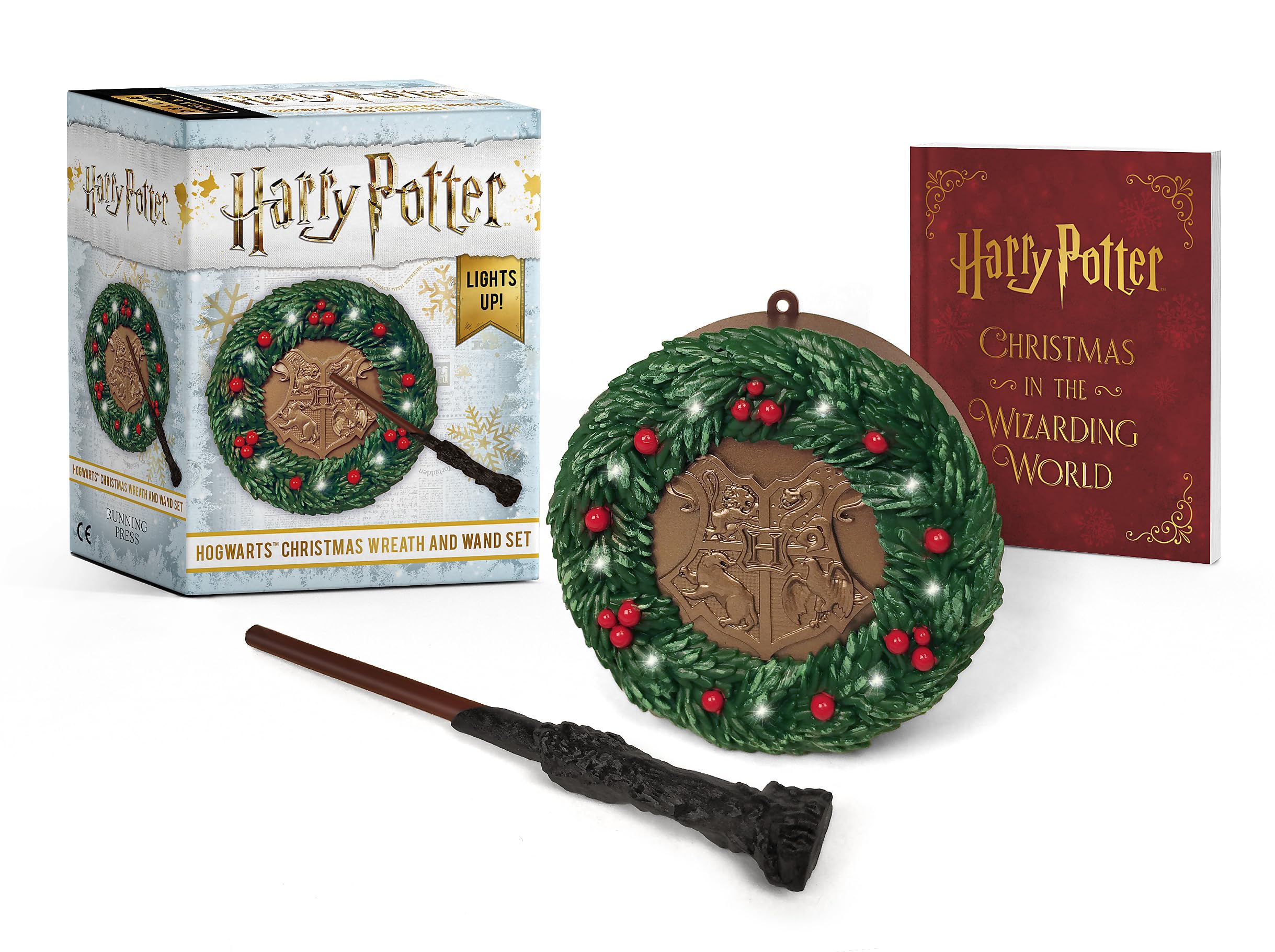 Harry Potter: Hogwarts Christmas Wreath and Wand Set Contemporary literature