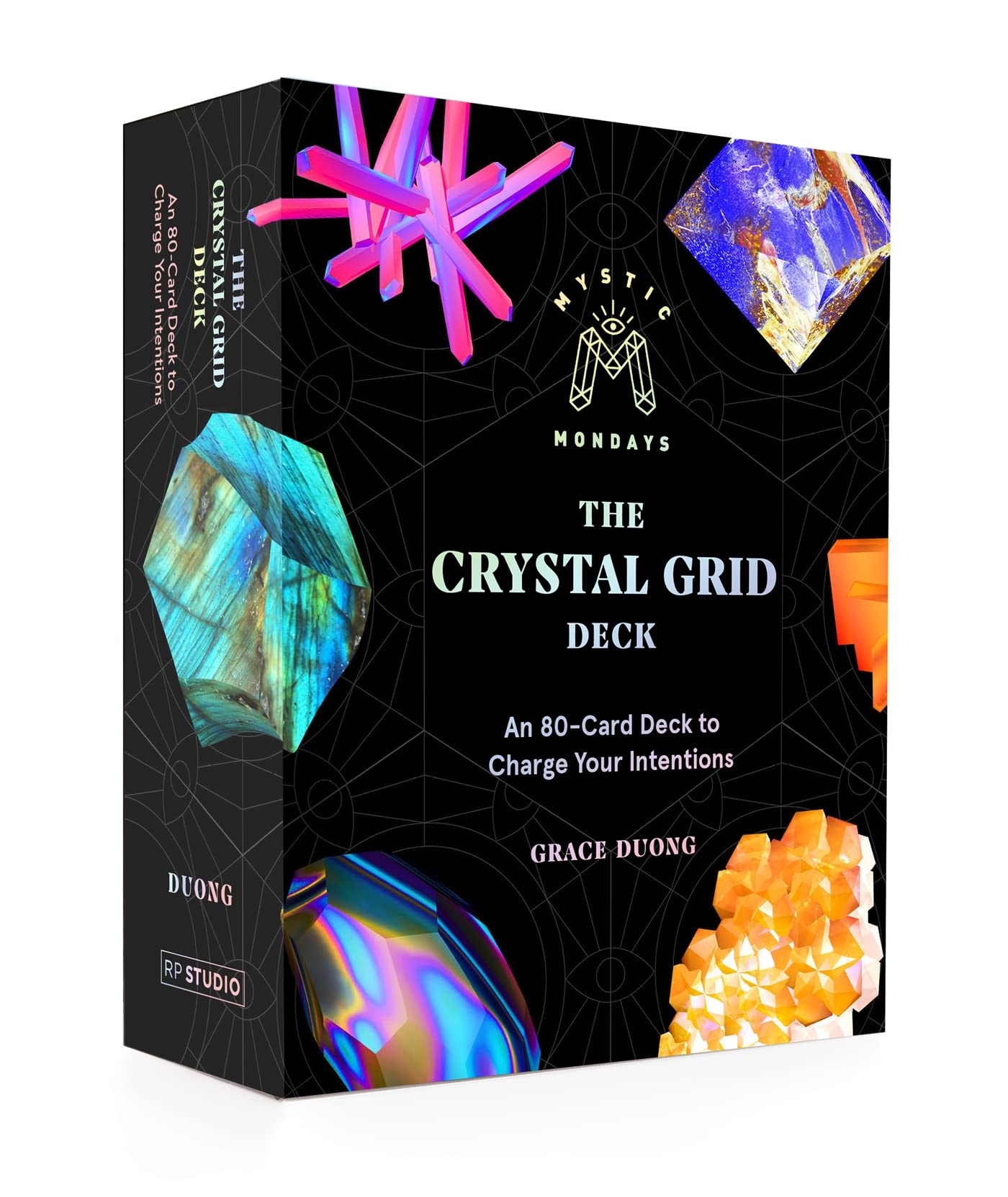 Mystic Mondays: The Crystal Grid Deck: An 80-Card Deck to Charge Your Intentions (RP Studio) Business, Finance & Career