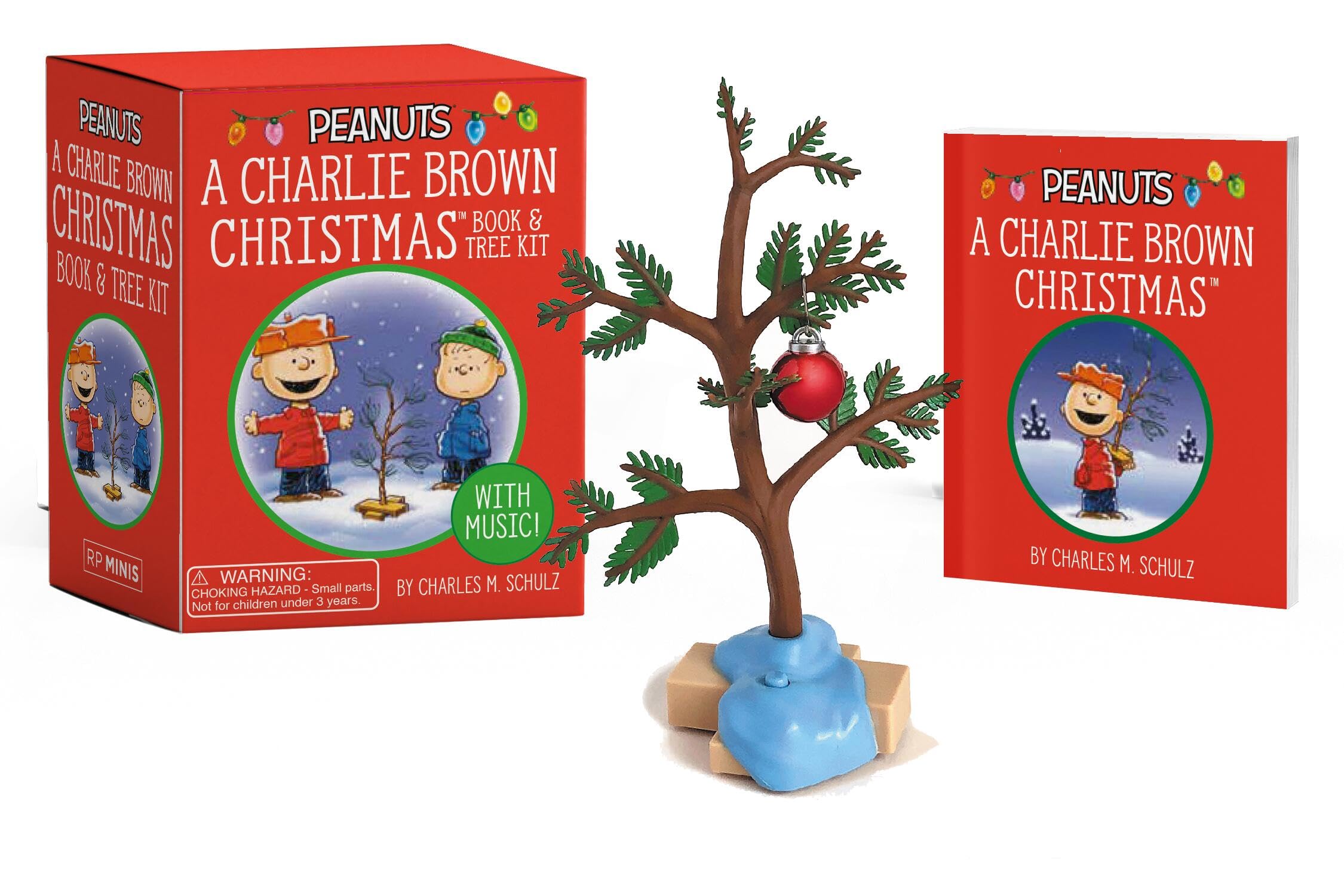 A Charlie Brown Christmas: Book and Tree Kit: With music! (RP Minis) Film, Art & Culture