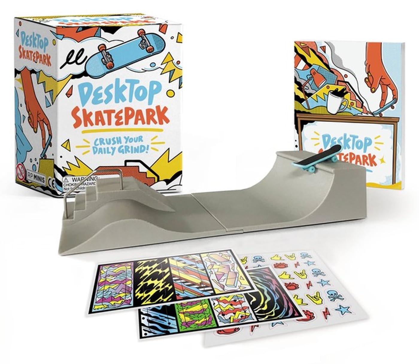 Desktop Skatepark: Crush your daily grind! (RP Minis) Hobbies & Crafts