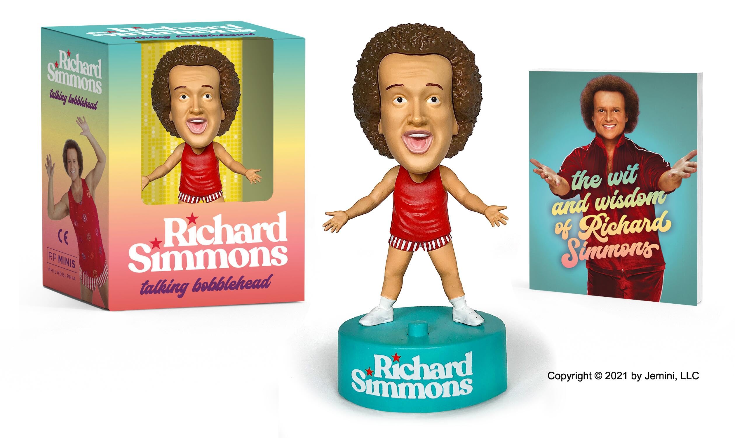 Richard Simmons Talking Bobblehead: With Sound! (RP Minis) Business, Finance & Career