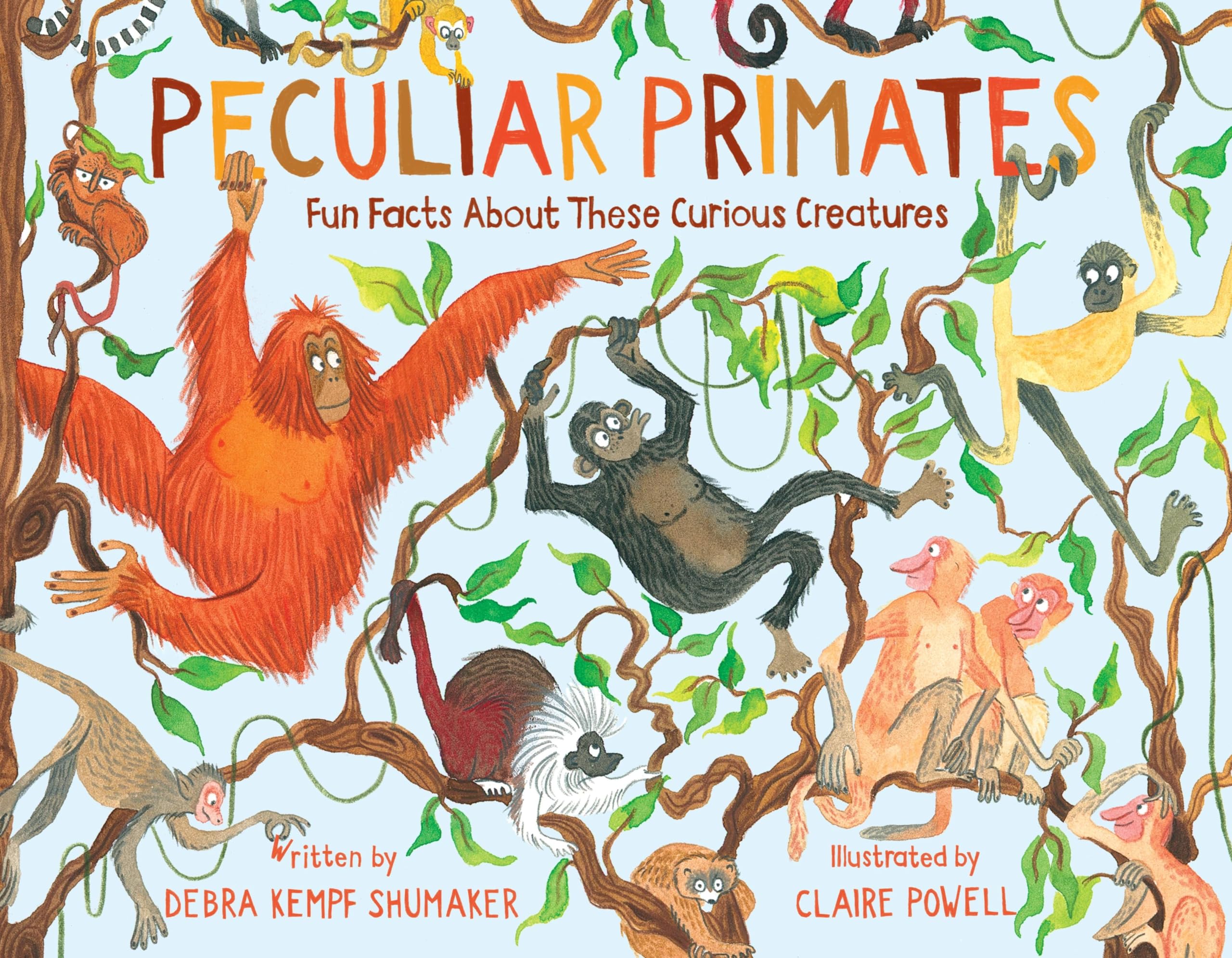Peculiar Primates: Fun Facts About These Curious Creatures Non-fiction