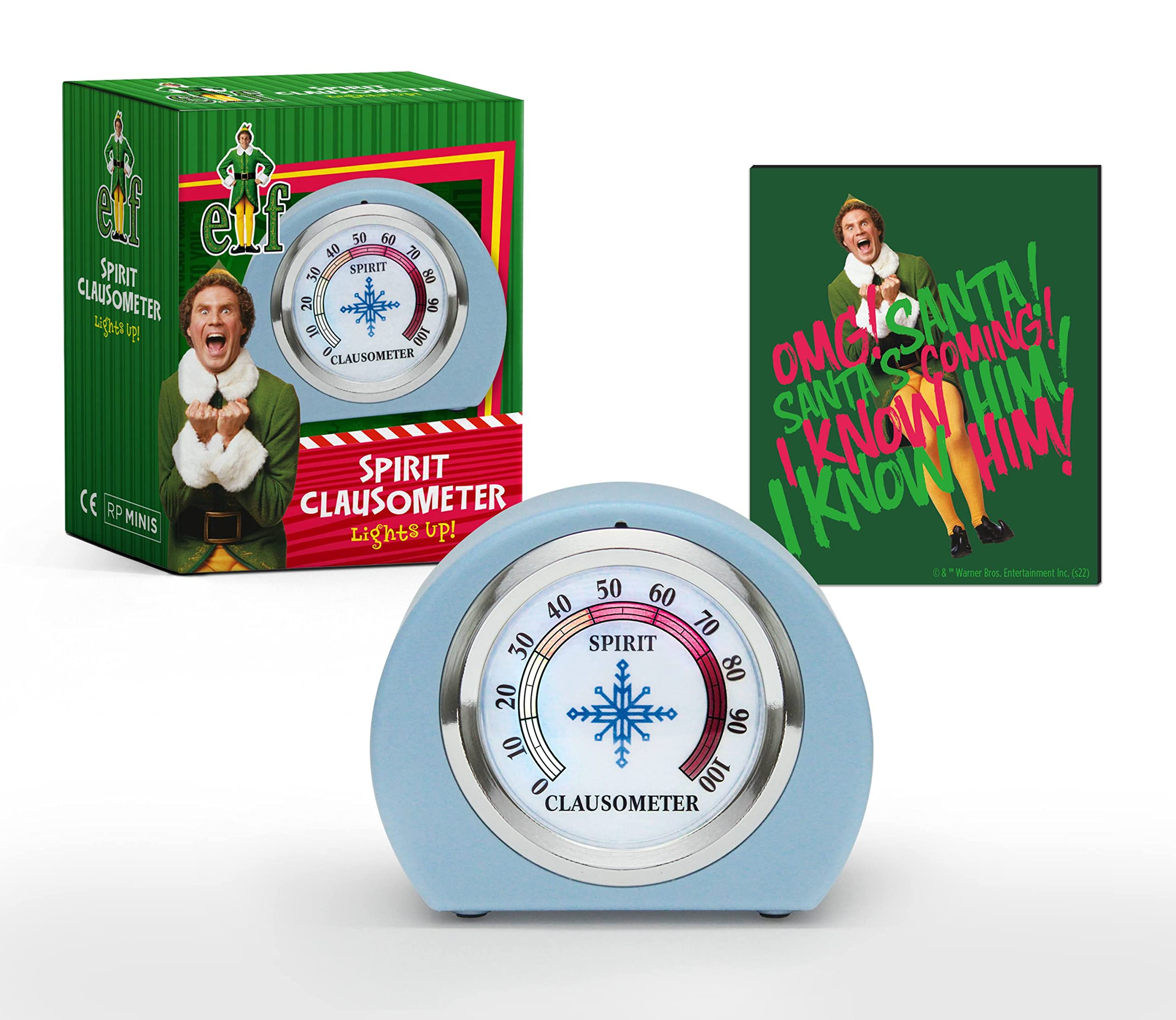 Elf: Spirit Clausometer: Lights Up! (RP Minis) Film, Art & Culture