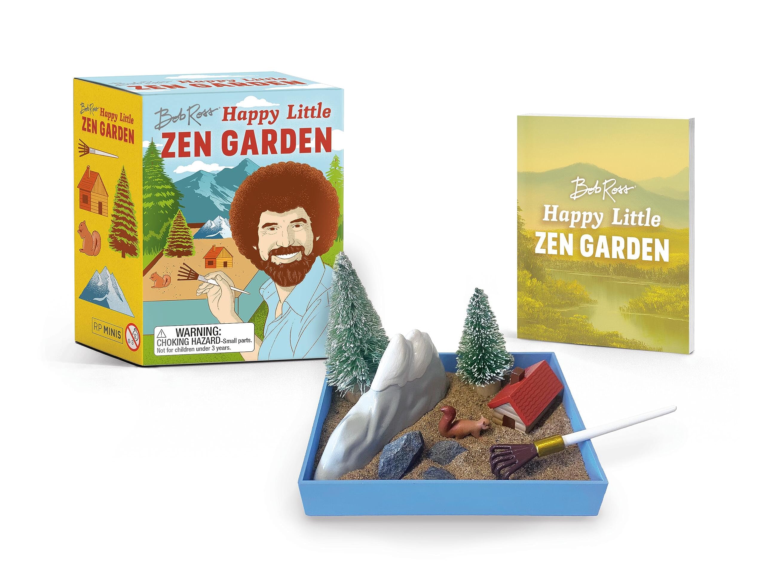 Bob Ross Happy Little Zen Garden (RP Minis) Books
