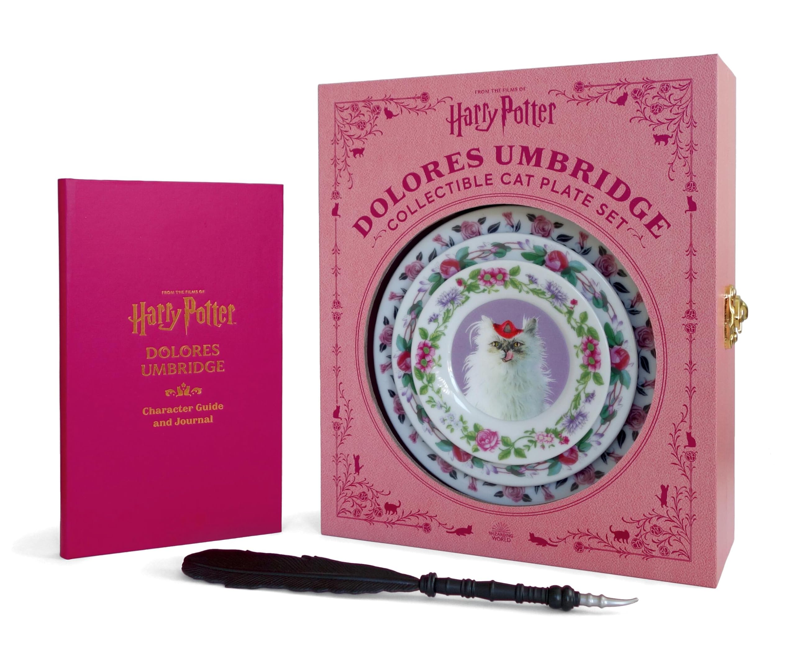 Harry Potter: Dolores Umbridge Collectible Cat Plate Set: Dolores Umbridge Collectible Cat Plates Set (RP Sets) Books