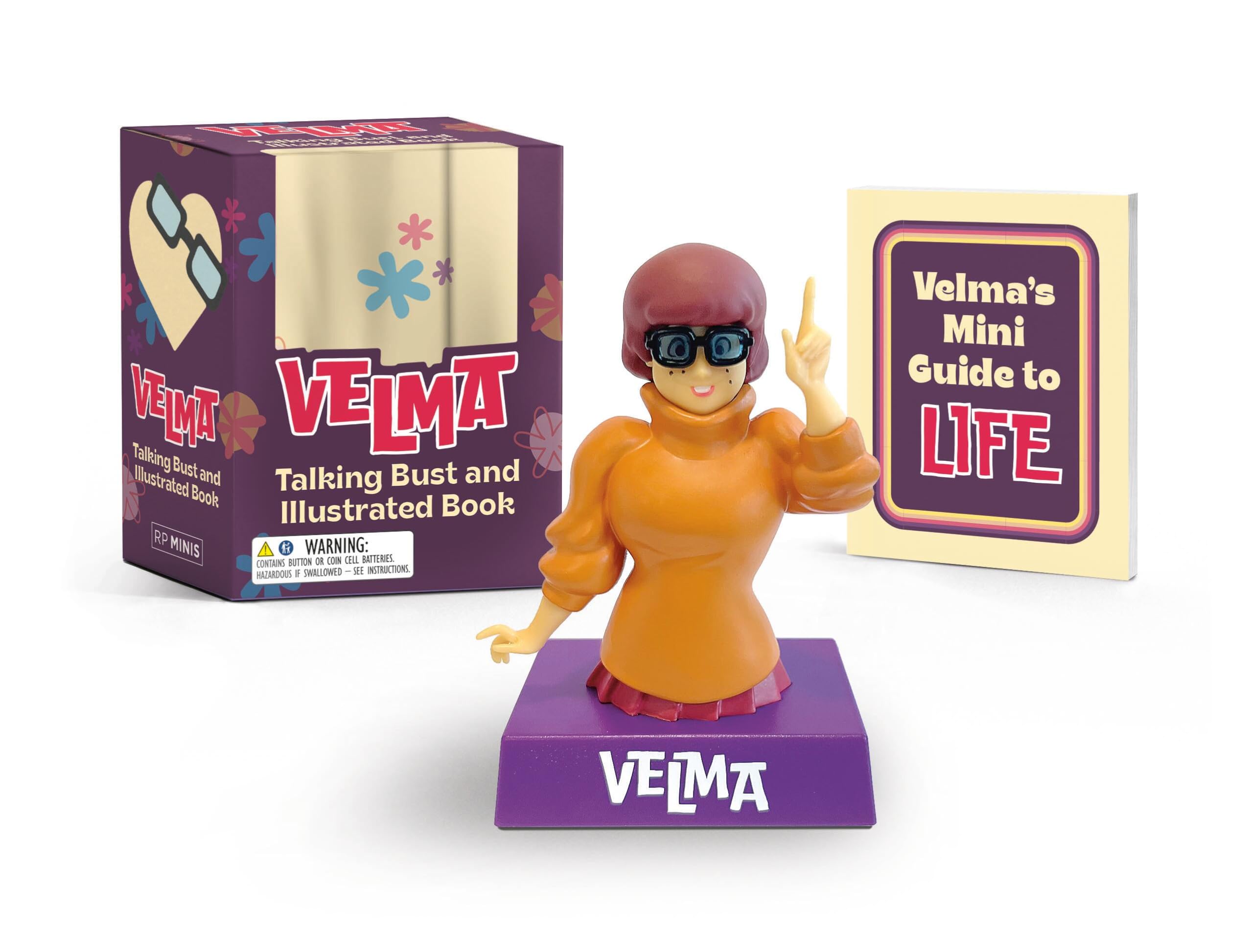 Velma Talking Bust and Illustrated Book (RP Minis) Cartoons