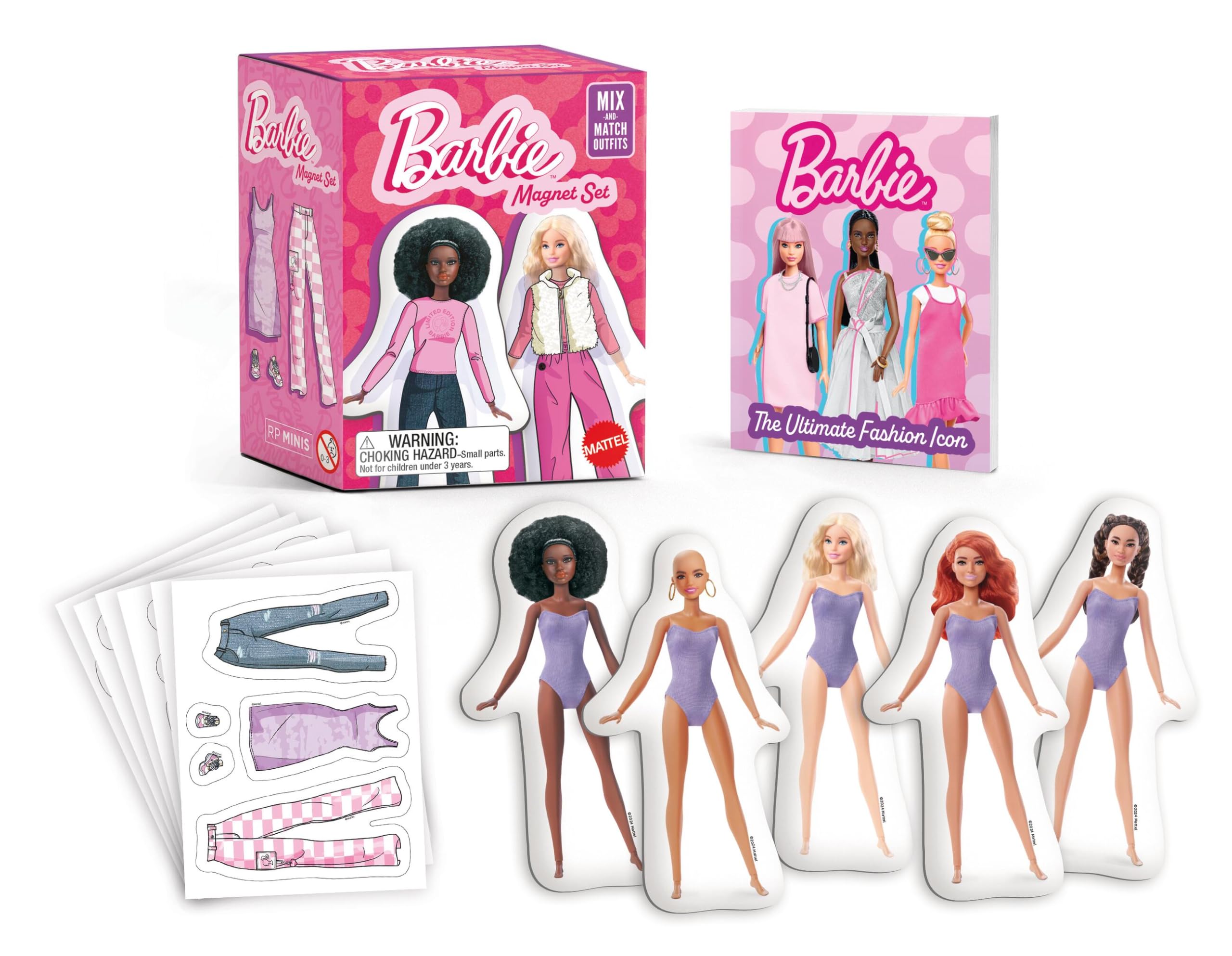 Product Image: Barbie Magnet Set