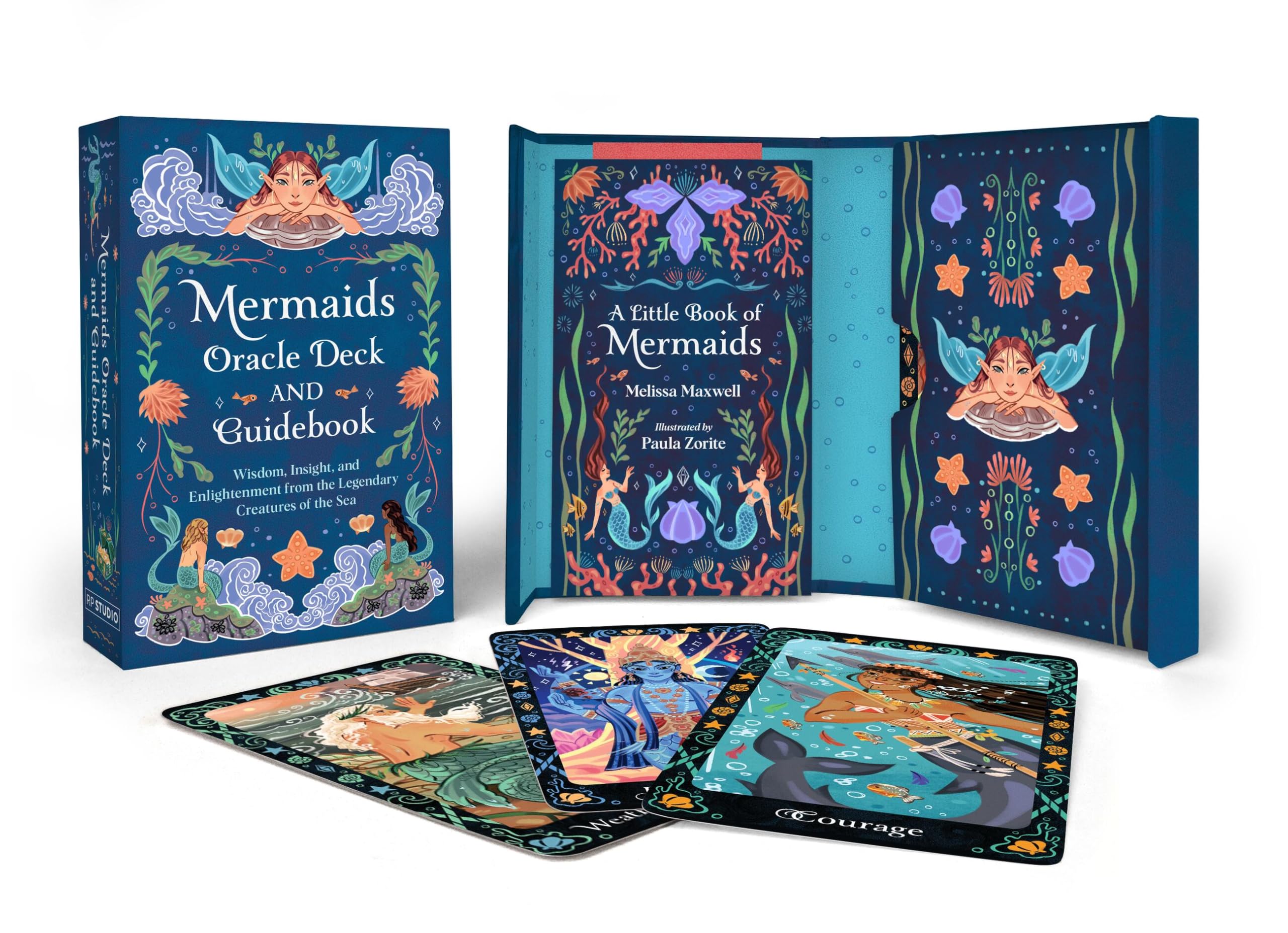 Mermaids Oracle Deck and Guidebook: Wisdom, Insight, and Enlightenment from the Legendary Creatures of the Sea Books