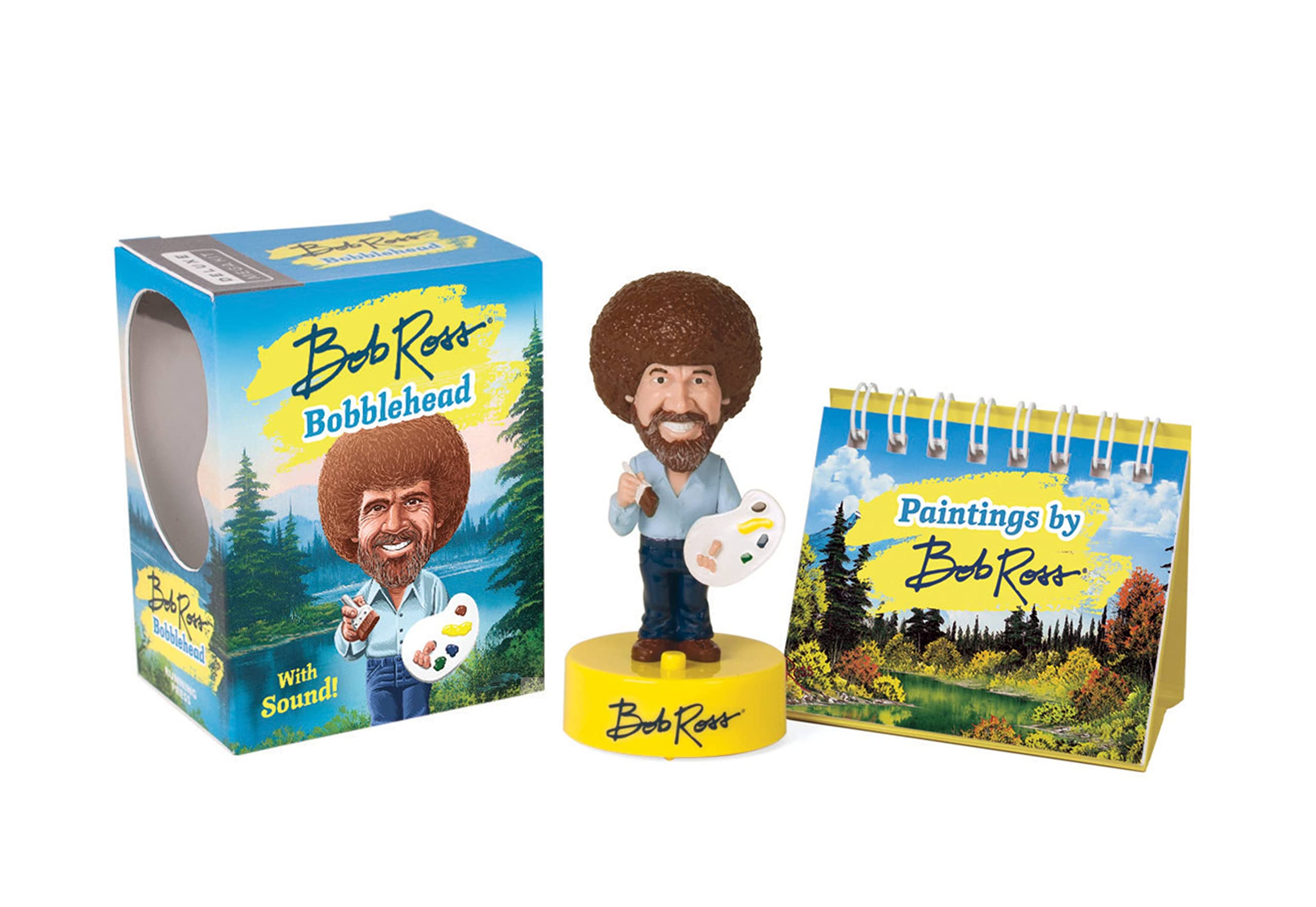 Bob Ross Bobblehead Film, Art & Culture