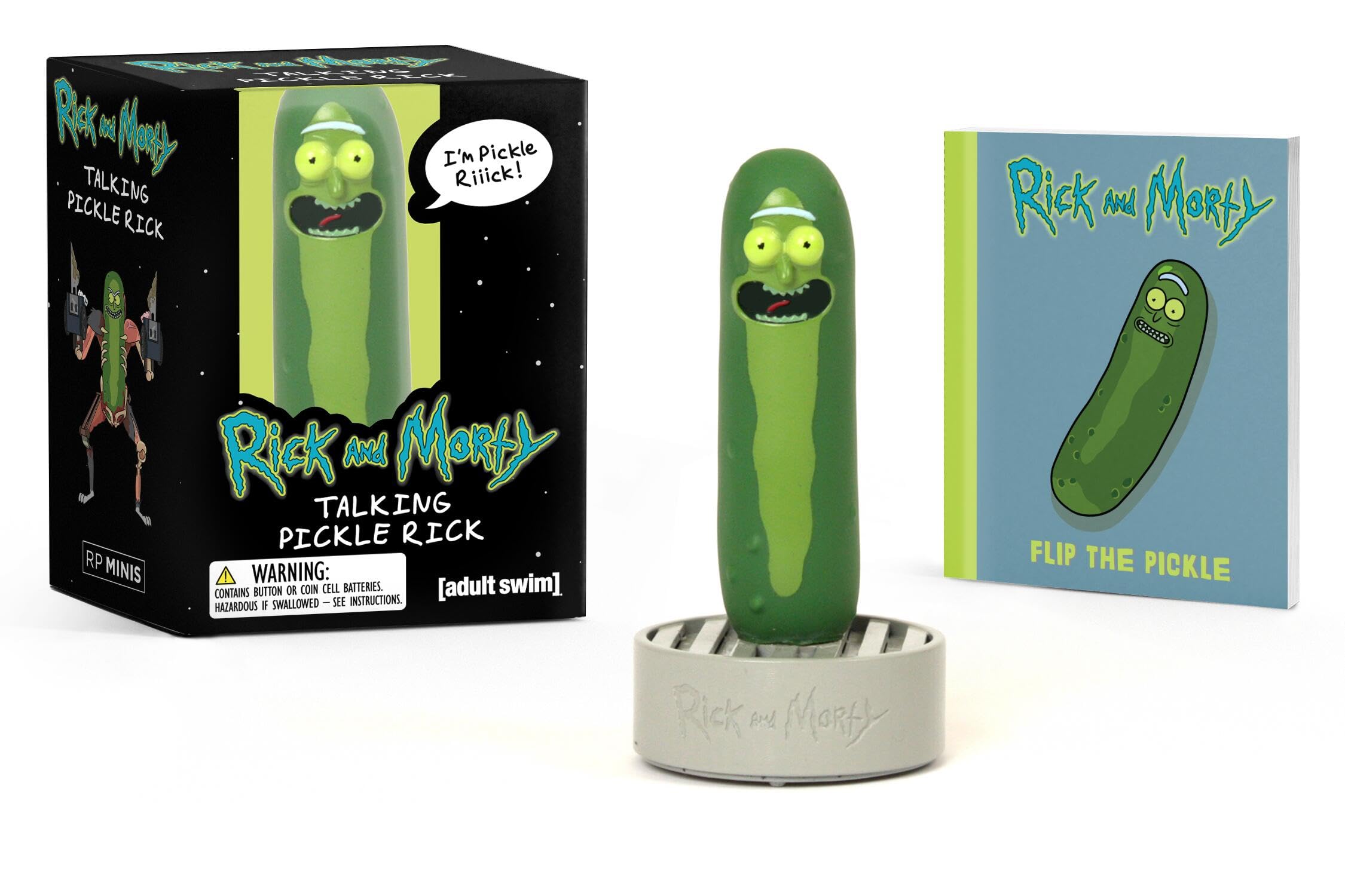 Rick and Morty: Talking Pickle Rick: Deluxe Mega Kit (RP Minis) Film, Art & Culture