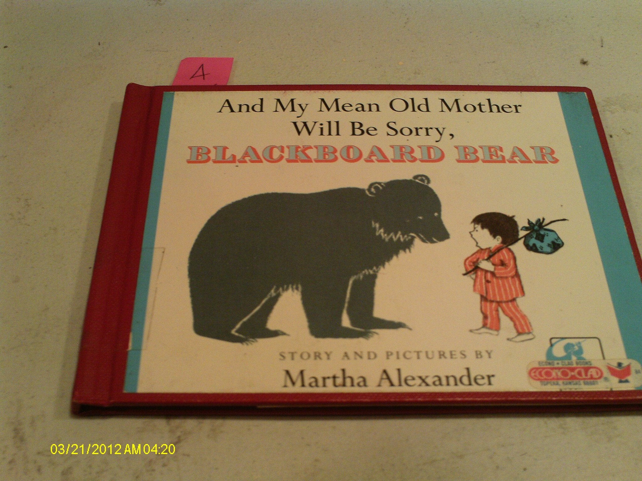 And My Mean Old Mother Will Be Sorry, Blackboard Bear Non-fiction