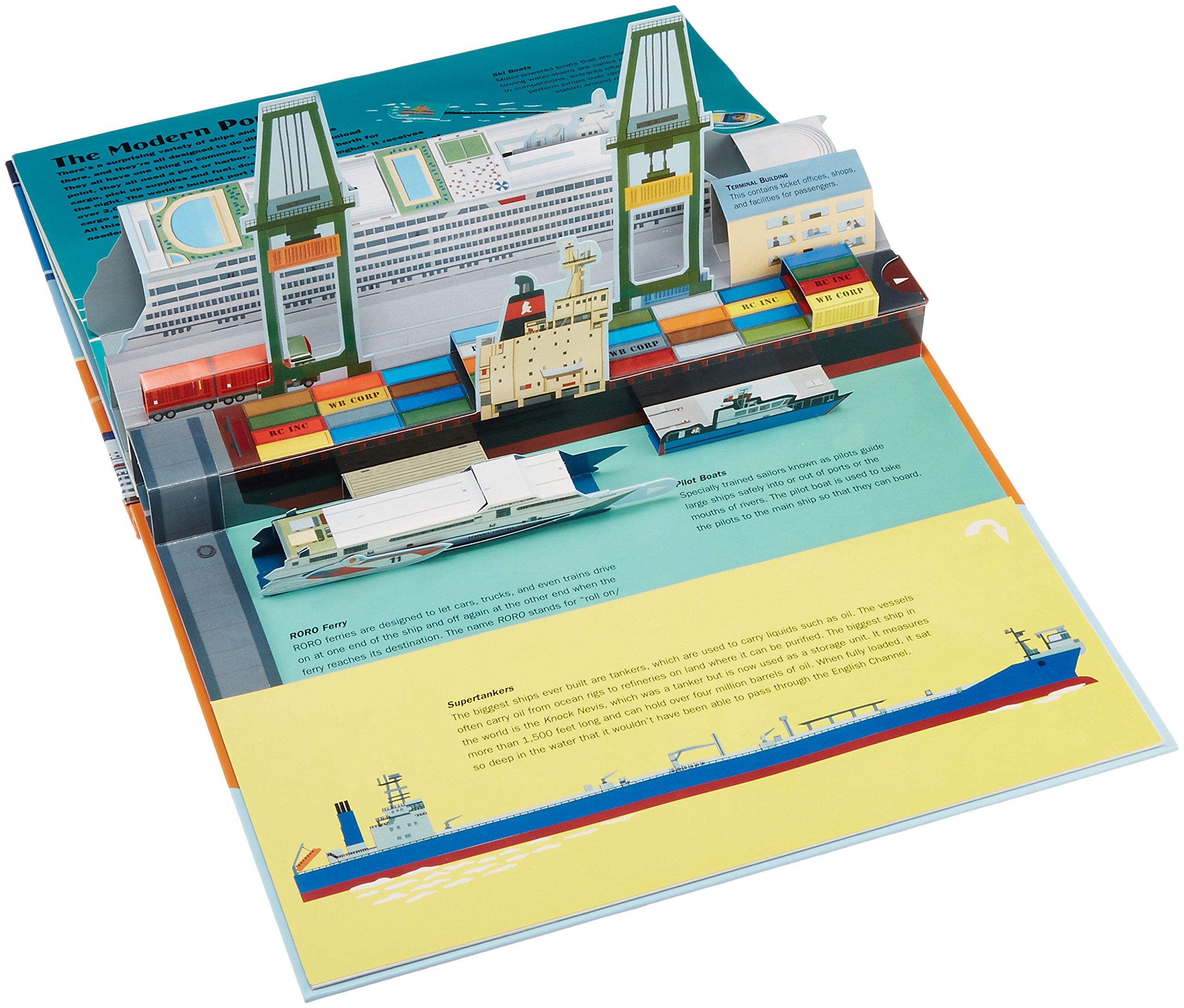Ships: A Pop-up Book (Robert Crowther's Transportation Pop-up Books) Non-fiction
