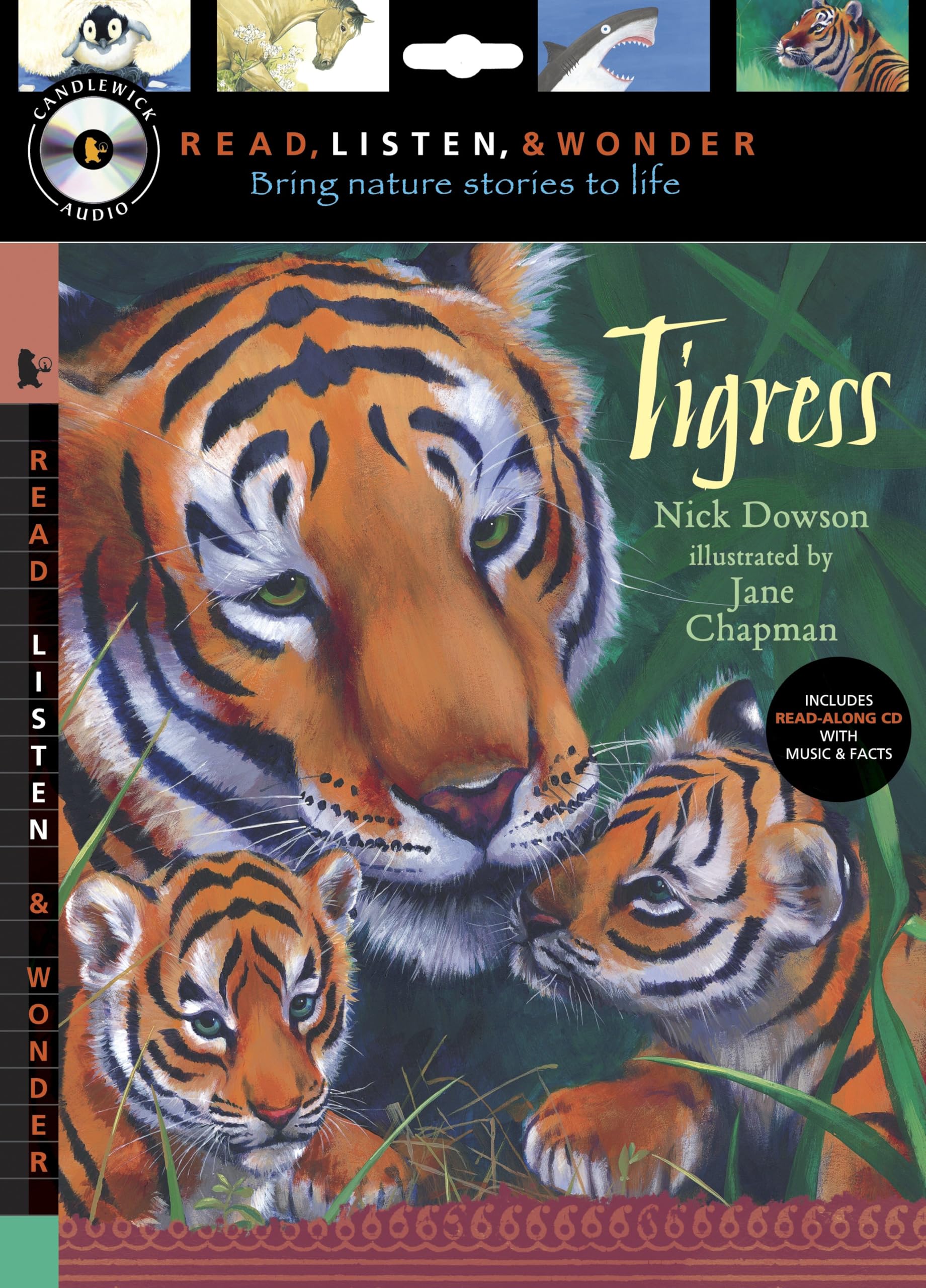 Tigress with Audio, Peggable: Read, Listen, & Wonder Parents & Children
