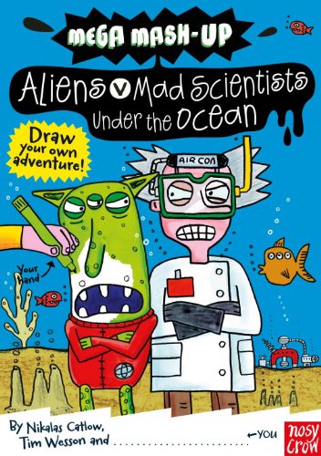 Aliens vs. Mad Scientists Under the Ocean (Mega Mash-Up, 3, Band 3) Manga