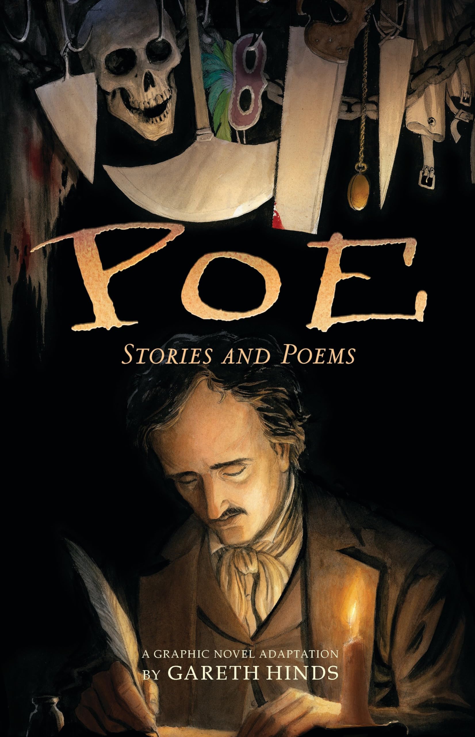 Poe: Stories and Poems: A Graphic Novel Adaptation by Gareth Hinds Horror & Mystery