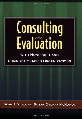 Consulting And Evaluation With Nonprofit And Community-Based Organizations Business, Finance & Career